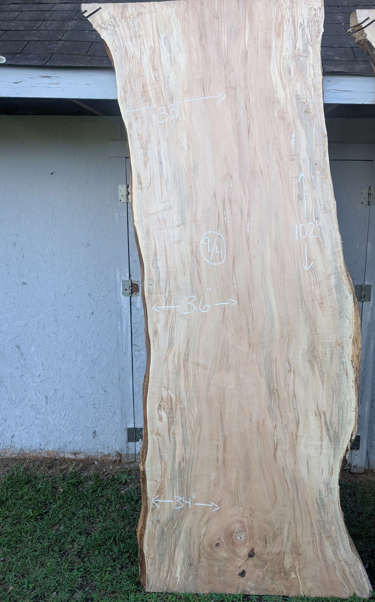 Maple slabs for dining tables in Asheville, Charlotte, and the Southeast