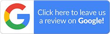 A blue button that says `` click here to leave us a review on google ''.