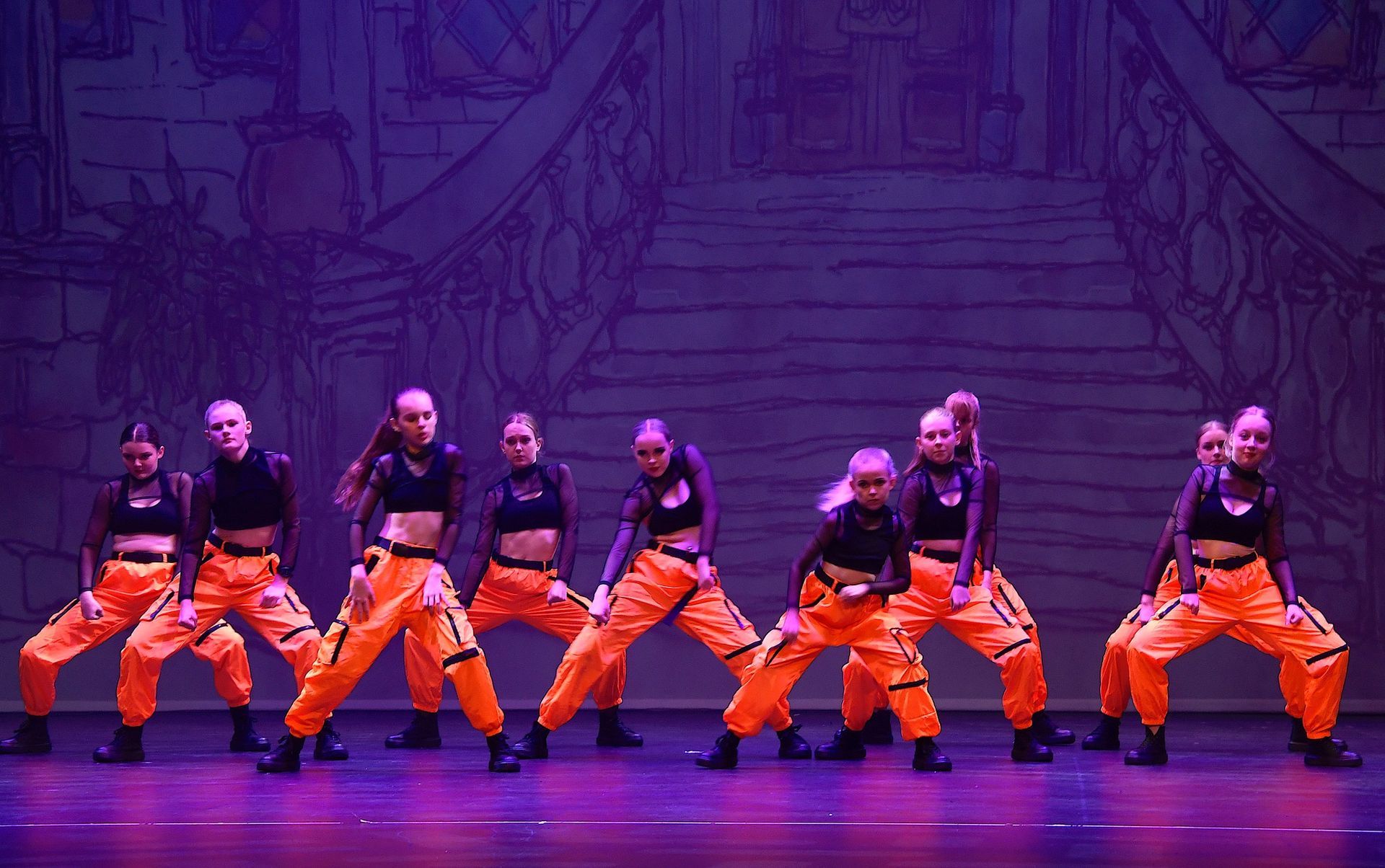 Hip Hop Dancer On Stage — Dance Classes In Townsville