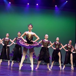 Ballet Dancer On Stage — Dance Classes In Townsville
