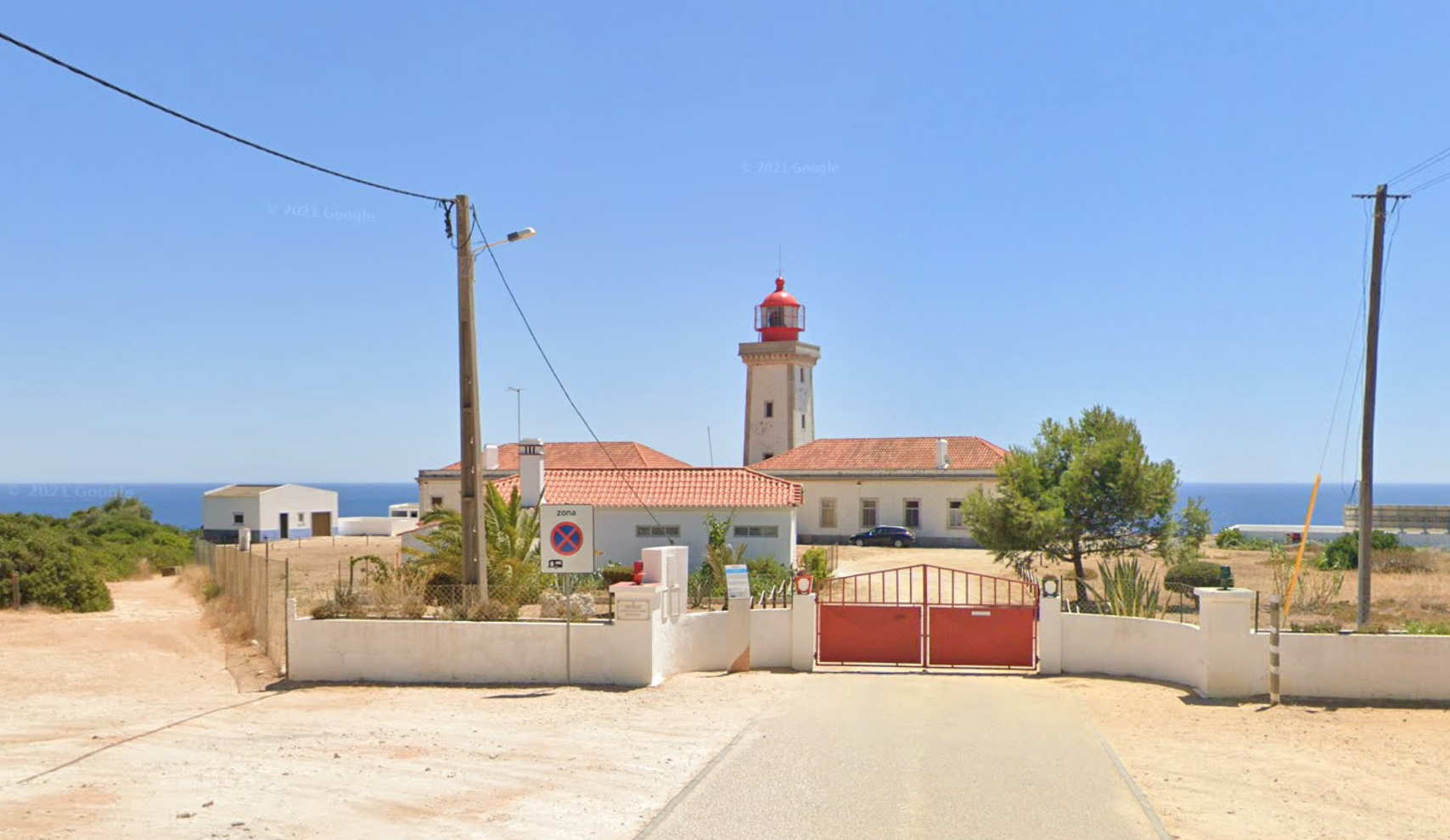 Alfanzina Lighthouse by Google Earth Alfanzina Lighthouse by Google Earth