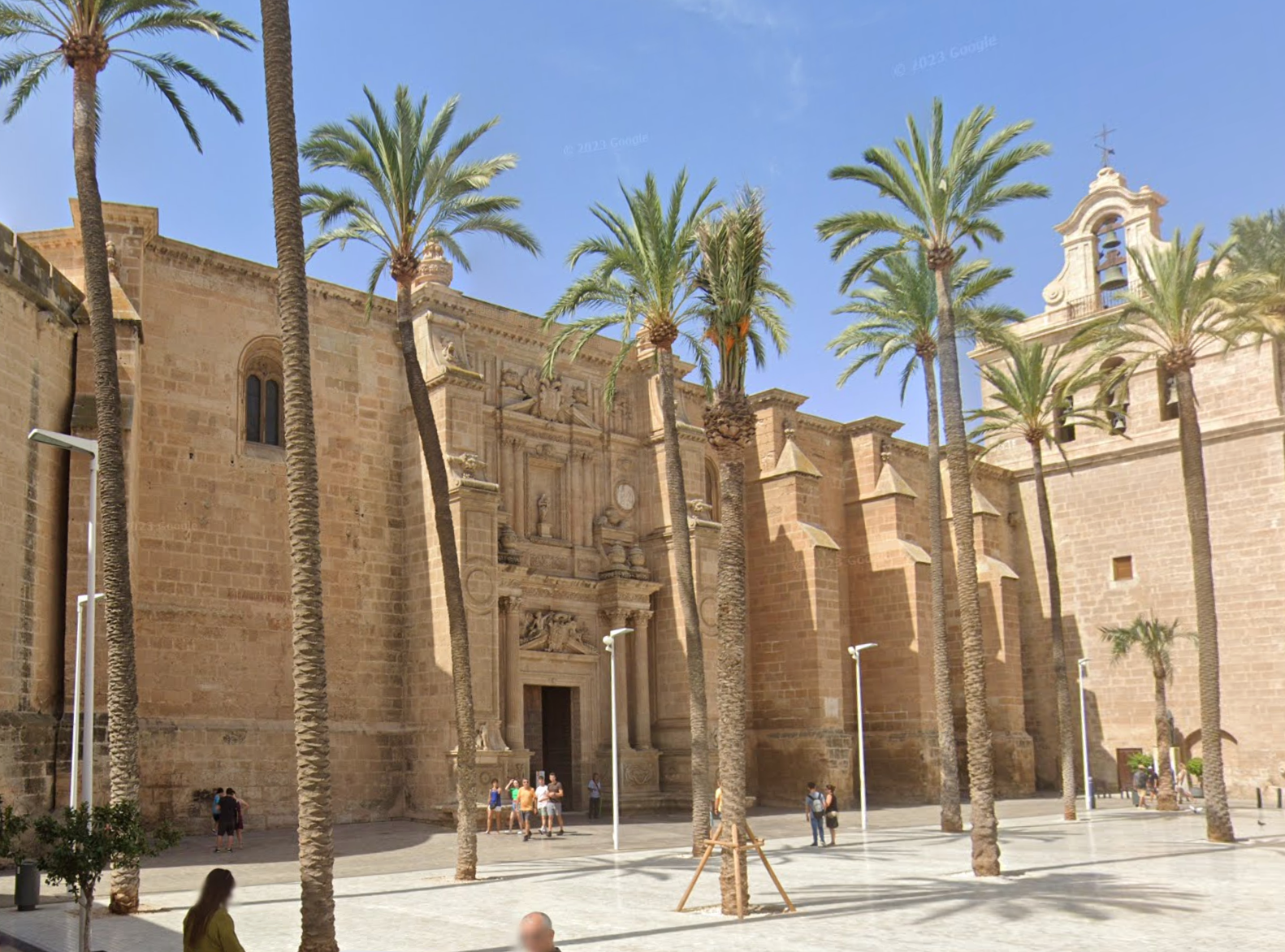 Almeria Cathedral by Google Earth
