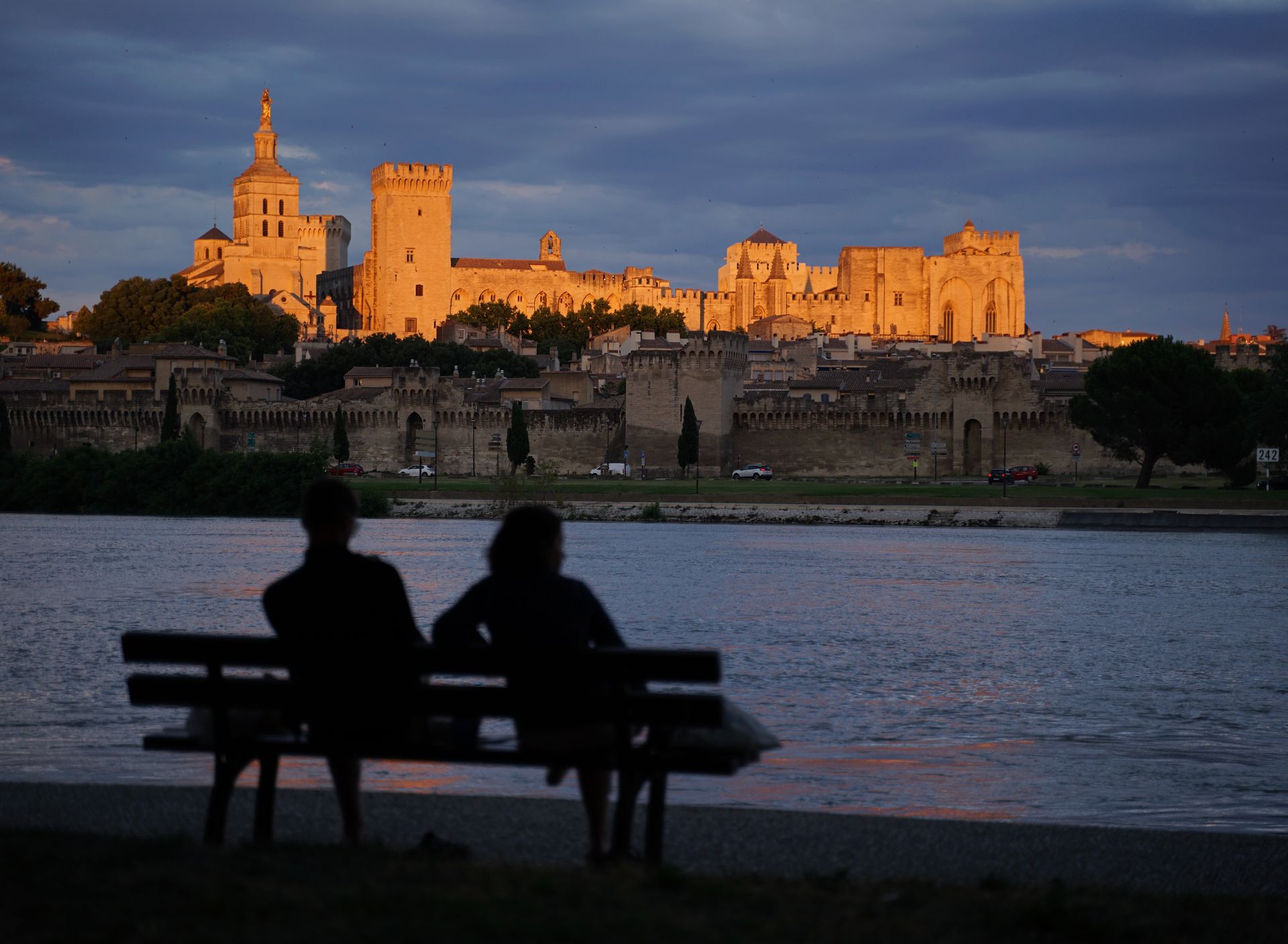 Avignon's Illuminated Landmarks Avignon's Illuminated Landmarks