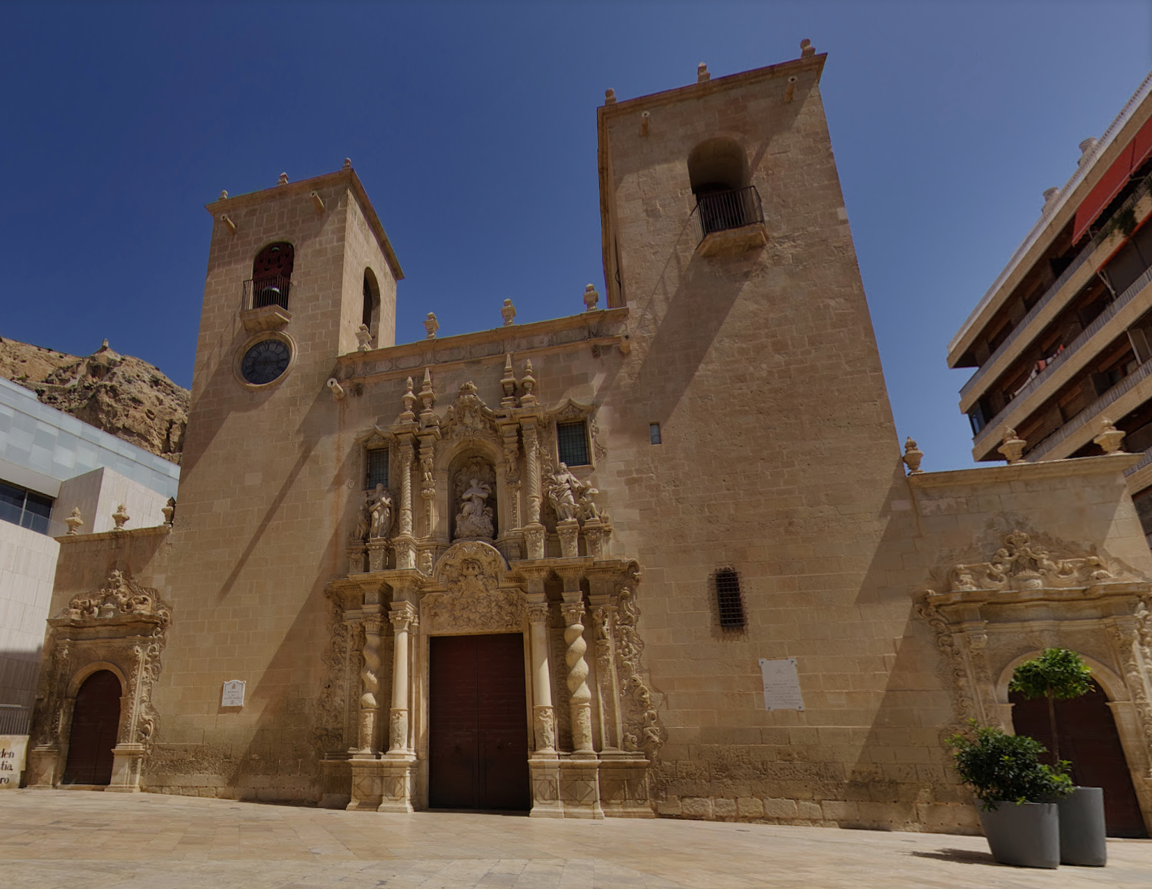 Basilica of St Mary of Alicante by Google Earth Basilica of St Mary of Alicante by Google Earth