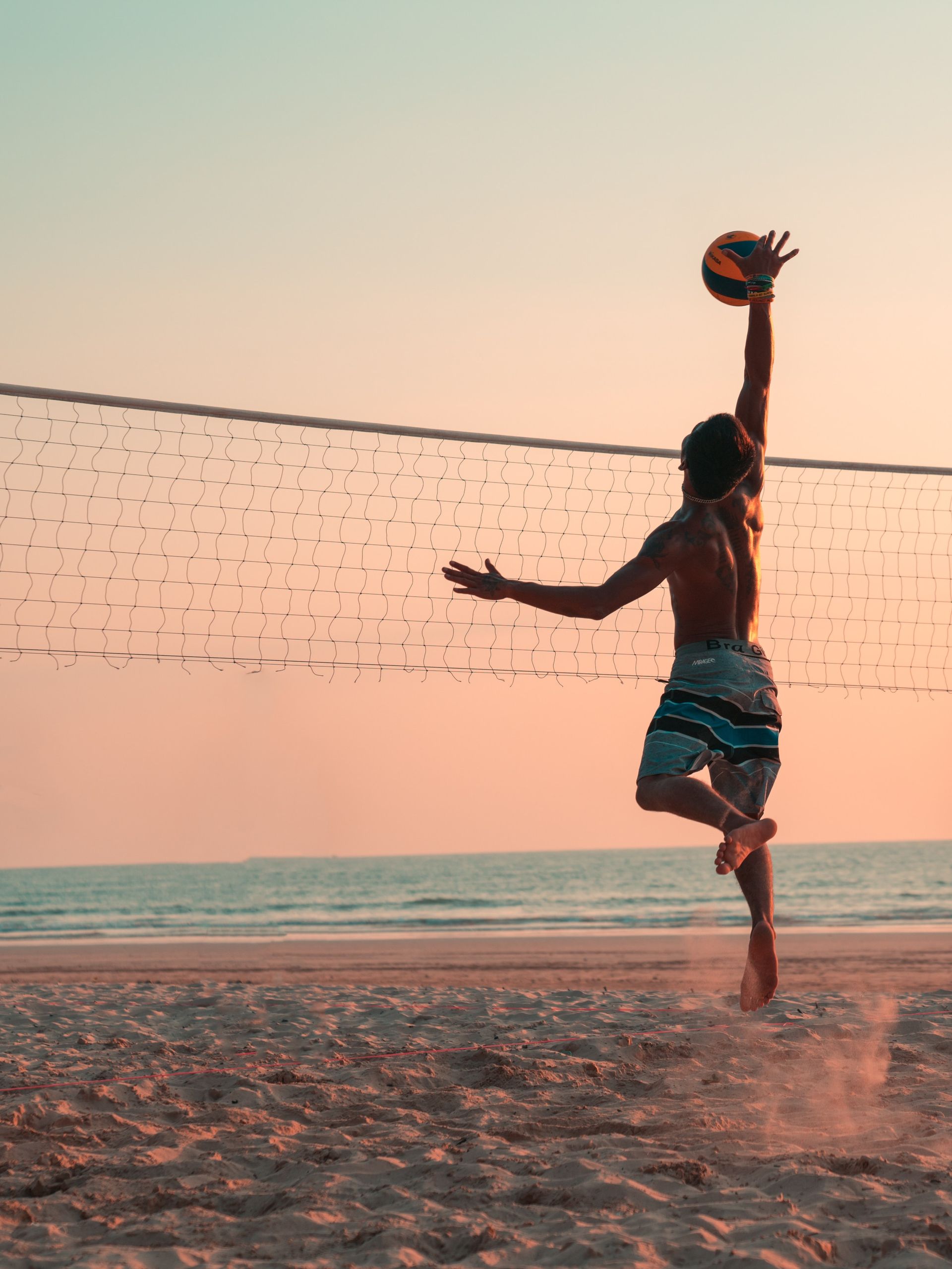 Beach Volley Hot Air Balloon