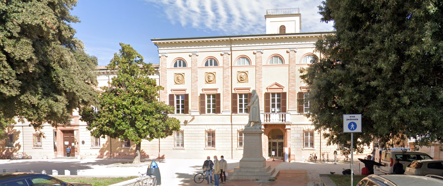 Biblioteca Malatestiana by Google Earth Biblioteca Malatestiana by Google Earth