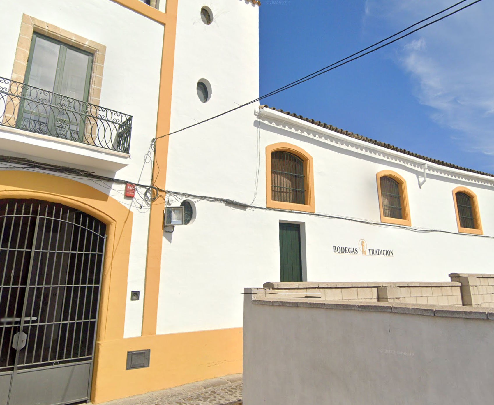 Bodegas Tradición by Google Earth