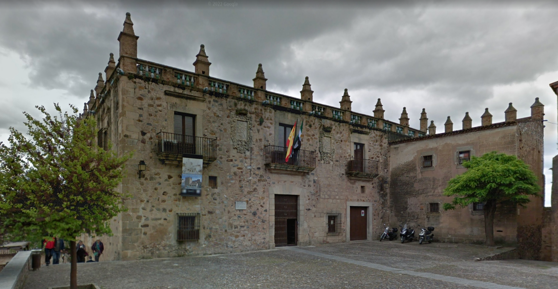 Cáceres Museum by Google Earth