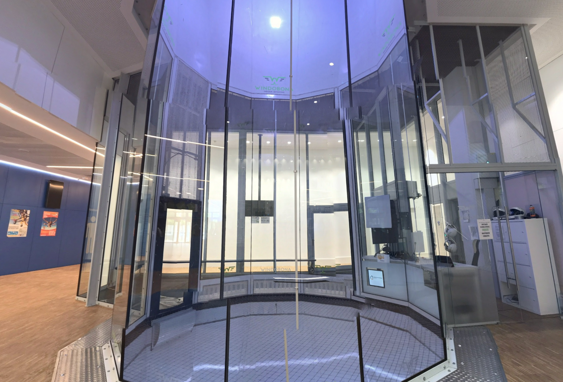 Cantabria Vertical Wind Tunnel by Google Earth Cantabria Vertical Wind Tunnel by Google Earth