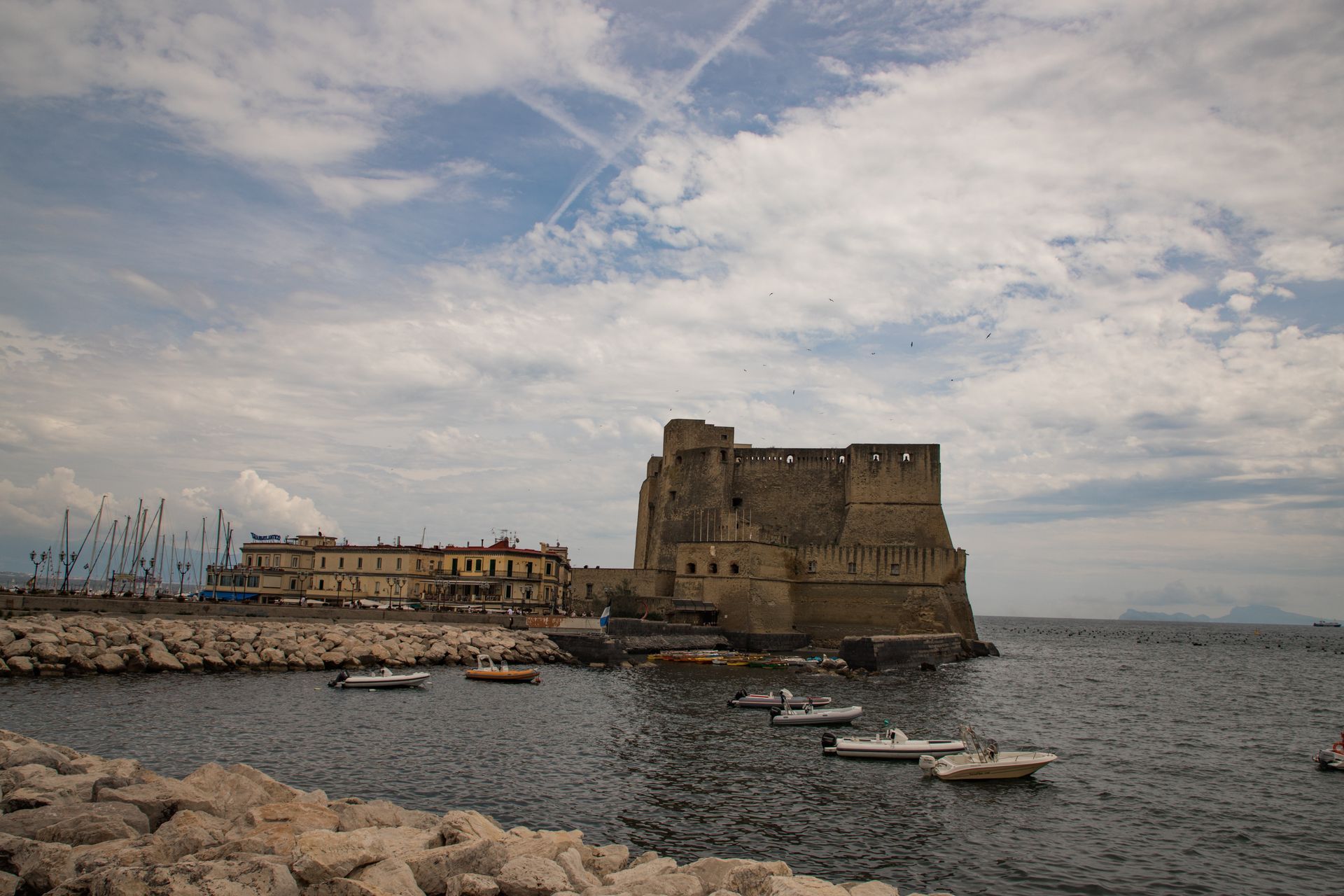 Castel dell'Ovo Napoli Sotterranea Guided Authorized Tour