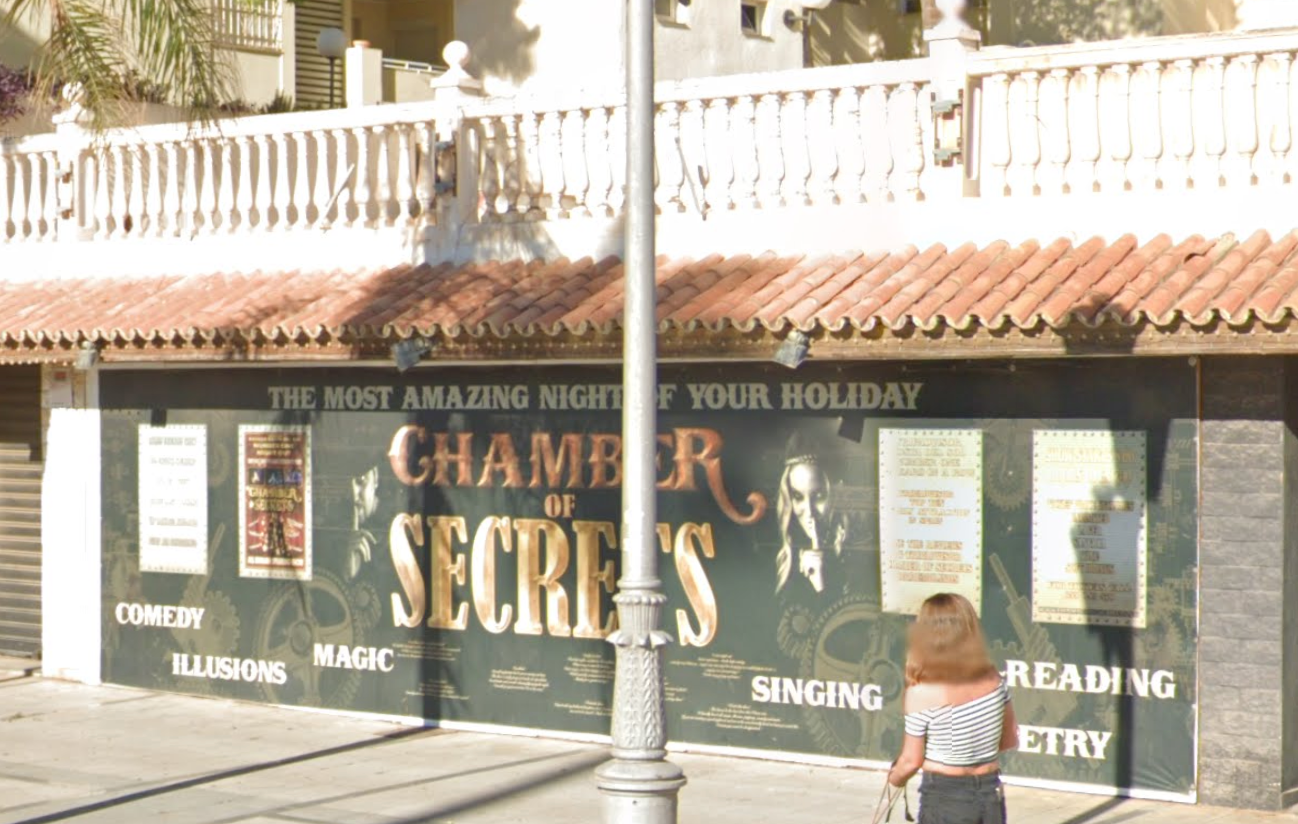 Chamber of Secrets Torremolinos by Google Earth Chamber of Secrets Torremolinos by Google Earth