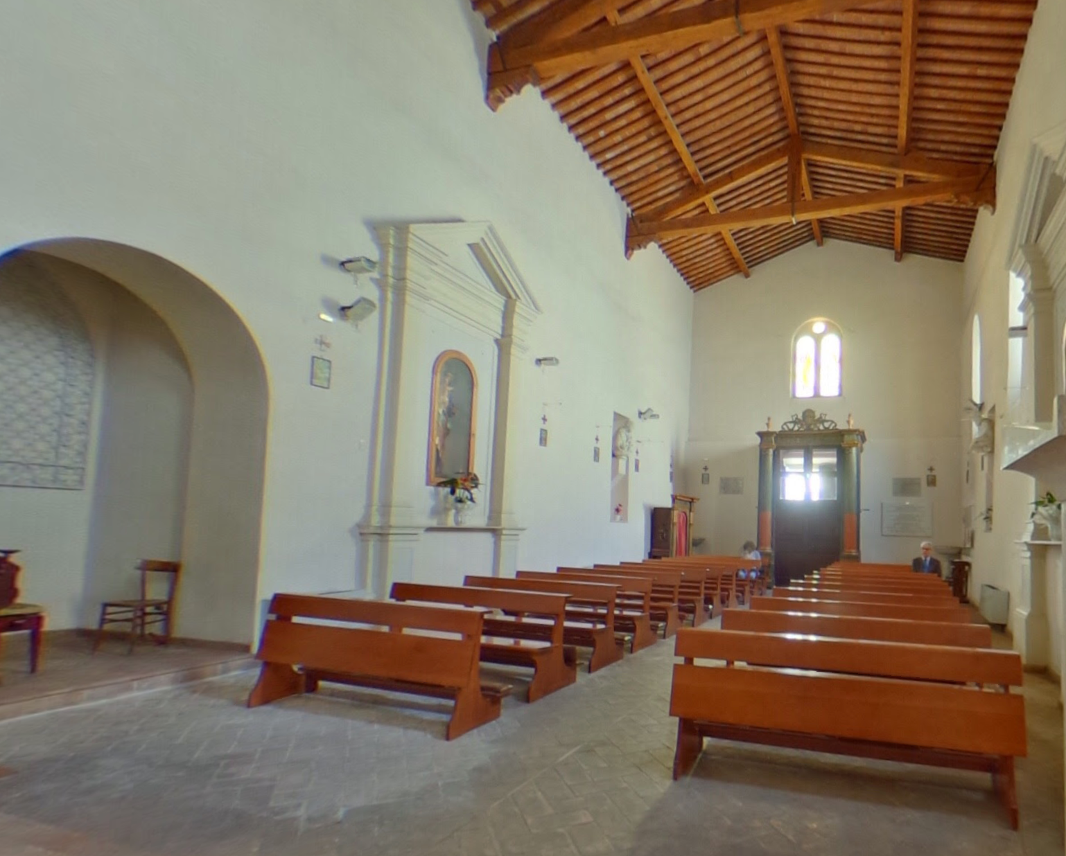 Chiesa di San Pietro by Google Earth Chiesa di San Pietro by Google Earth