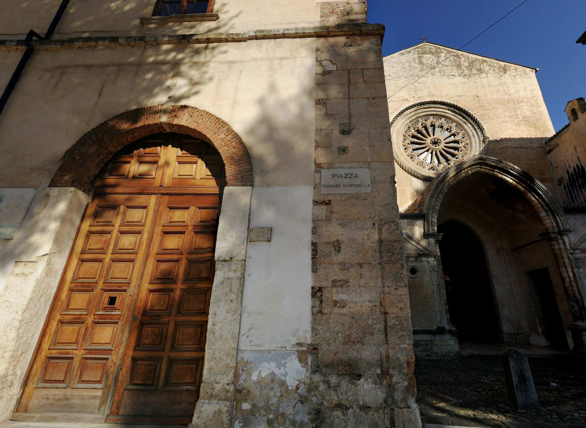 Church of San Domenico by Google Earth