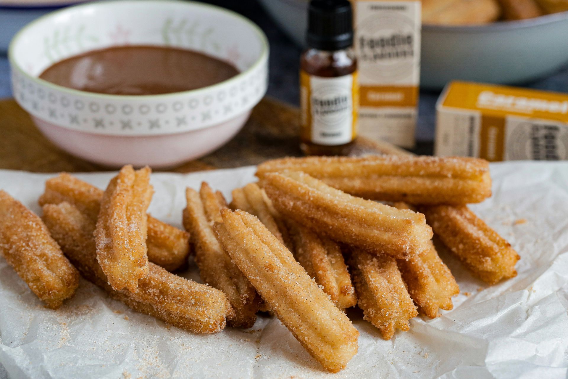 Churros with Chocolate Churros with Chocolate
