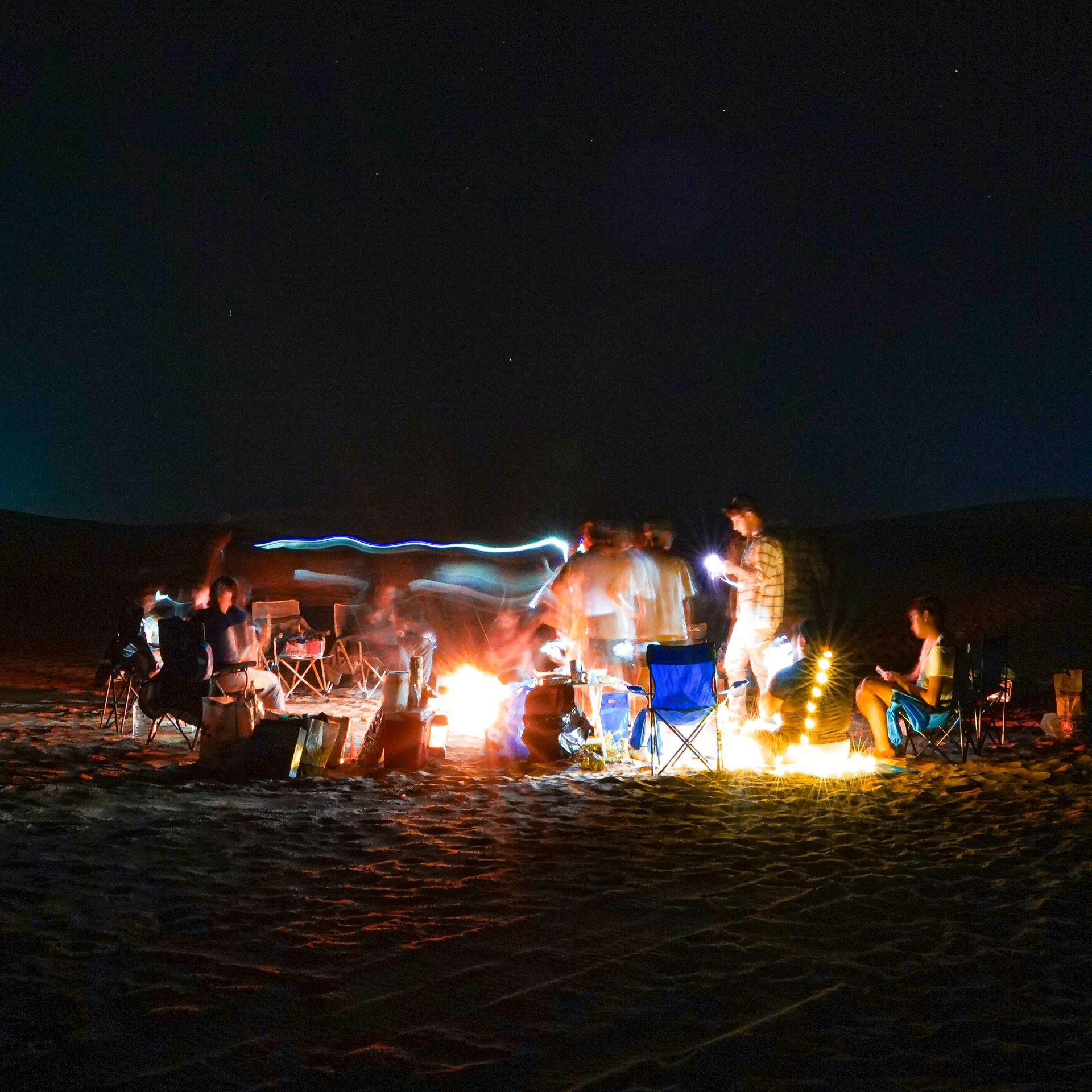 Desert camping Desert camping