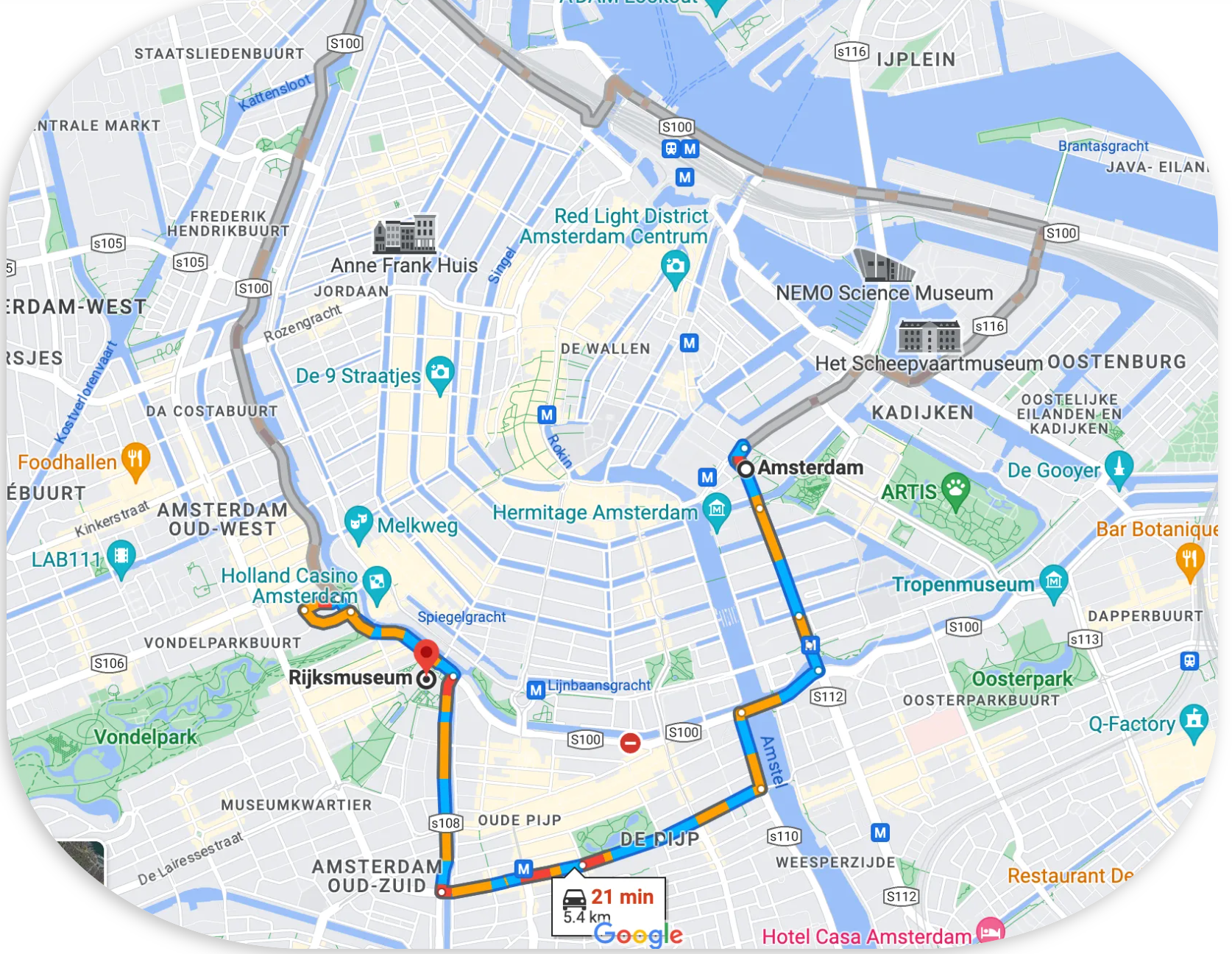Directions to Rijksmuseum Directions to Rijksmuseum