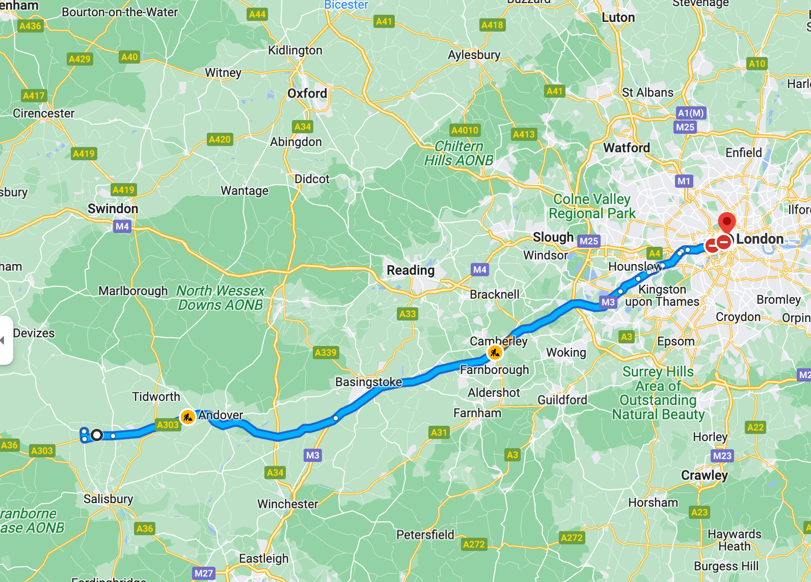 Driving is the most convenient way to reach Stonehenge Driving is the most convenient way to reach Stonehenge