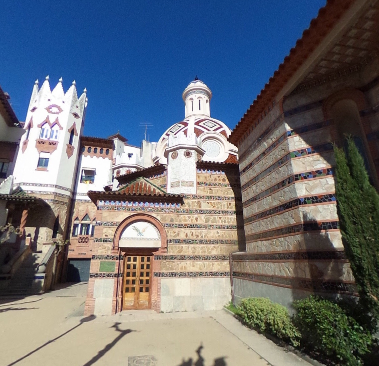 Església de Sant Romà de Lloret de Mar by Google Earth