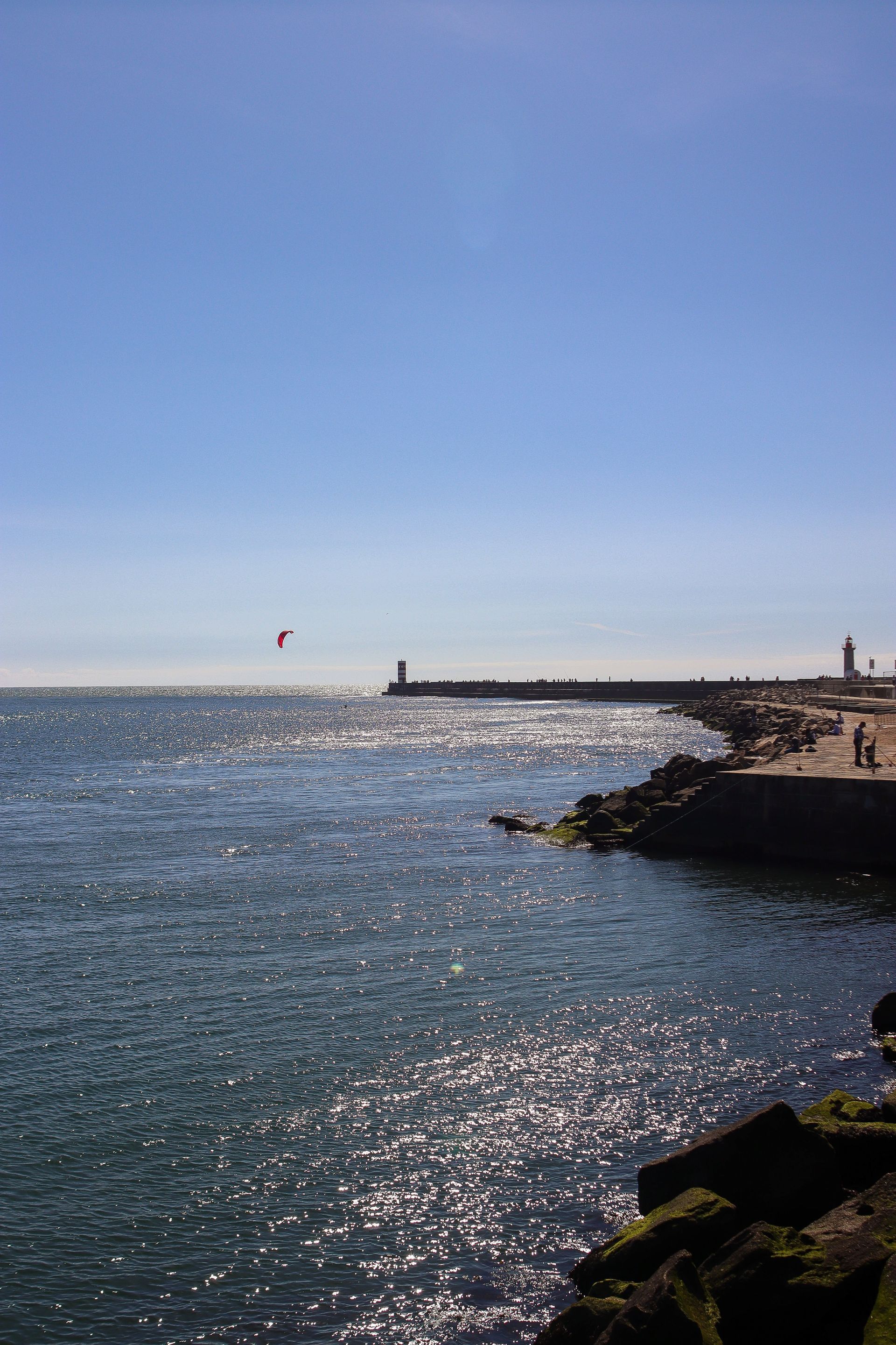 Foz do Douro and the Atlantic Ocean Foz do Douro and the Atlantic Ocean
