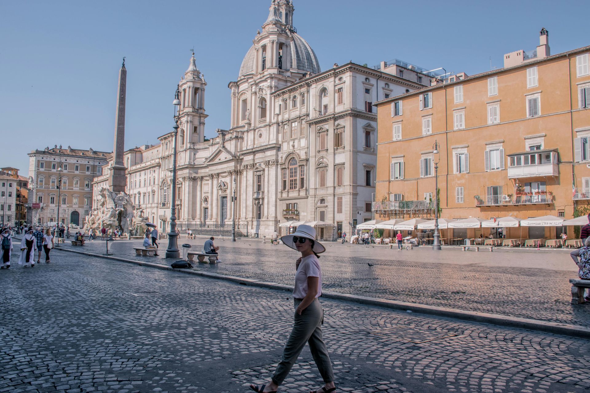 How Piazza Navona is like today How Piazza Navona is like today