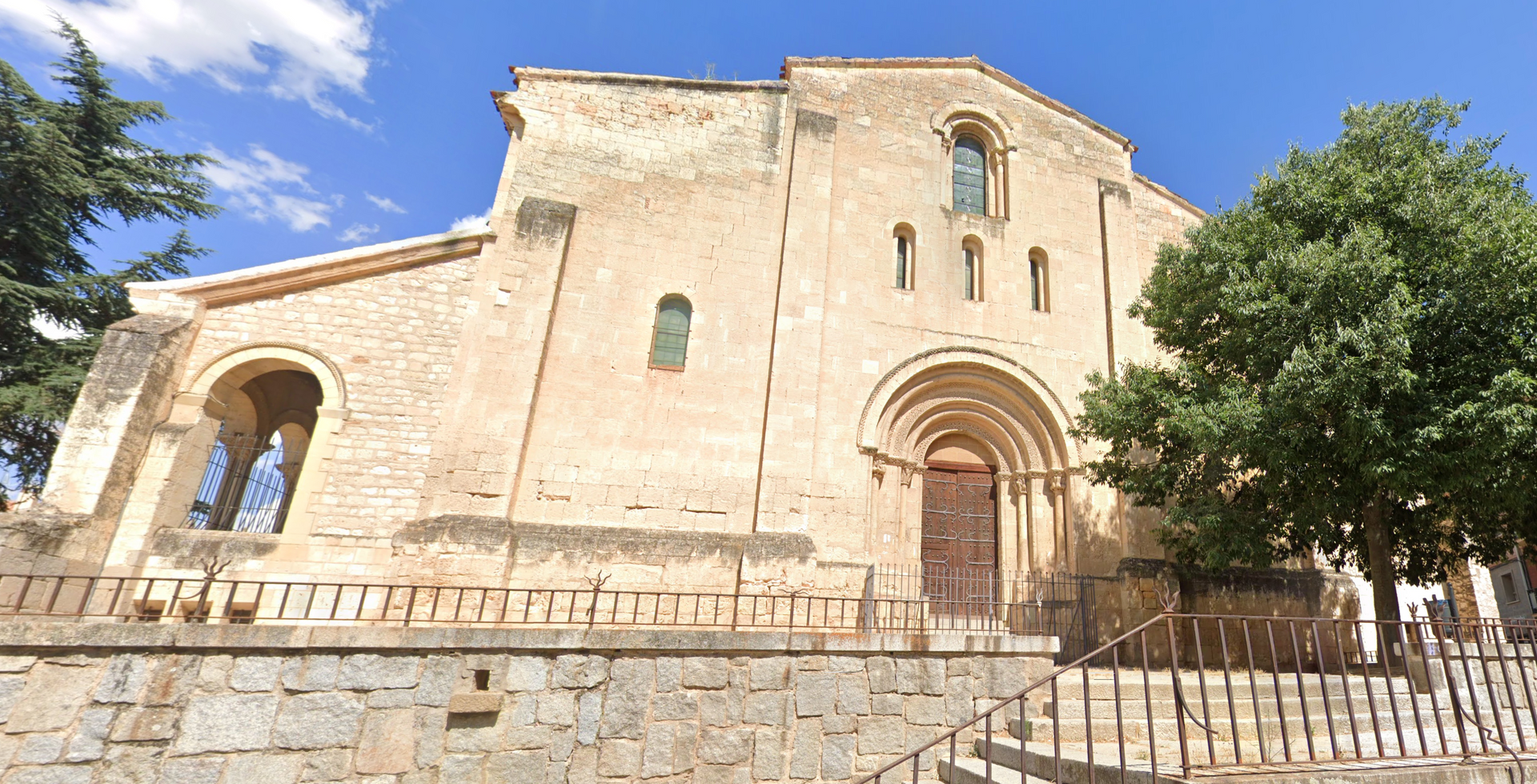 Iglesia de San Millán by Google Earth Iglesia de San Millán by Google Earth