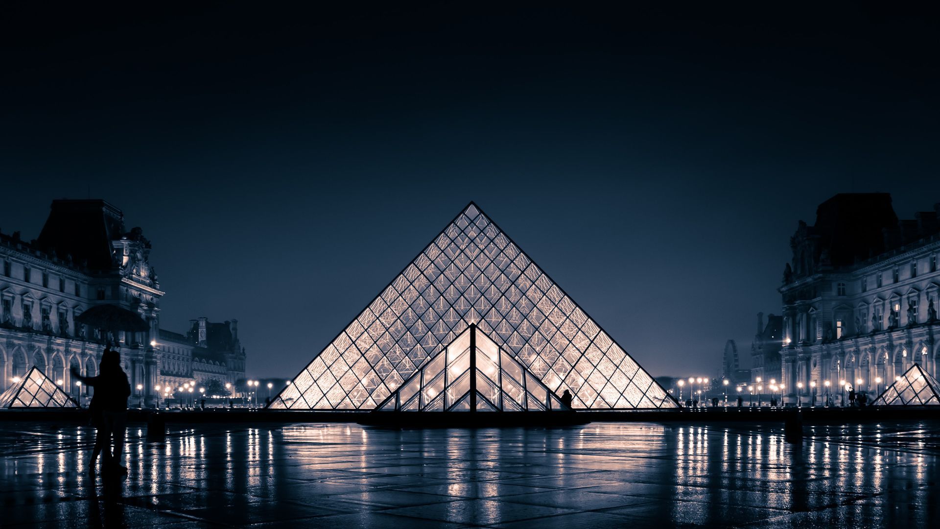 Louvre at Night