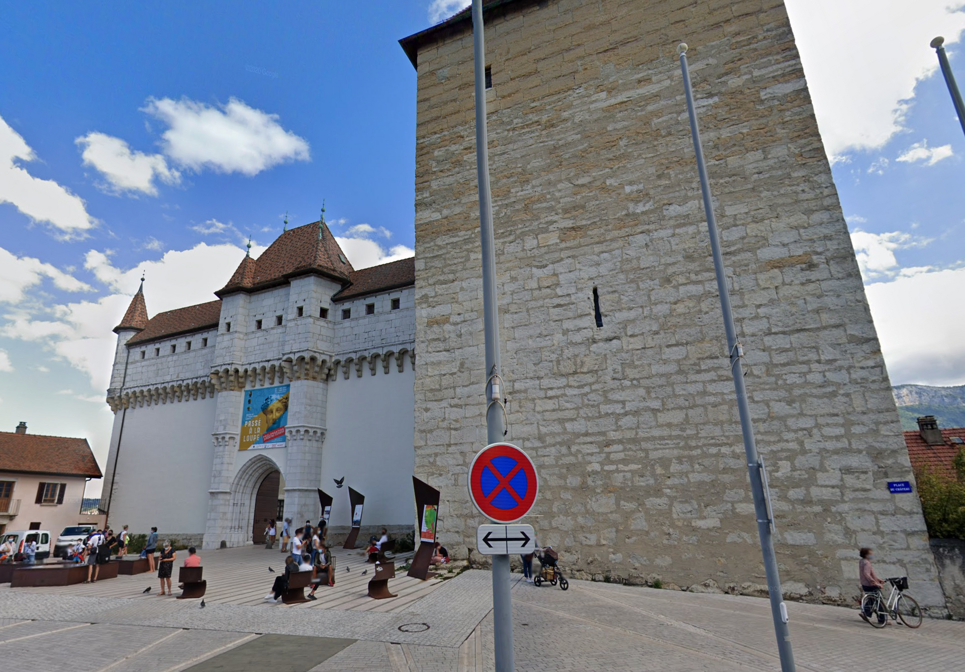 Musée-Château d'Annecy by Google Earth Musée-Château d'Annecy by Google Earth