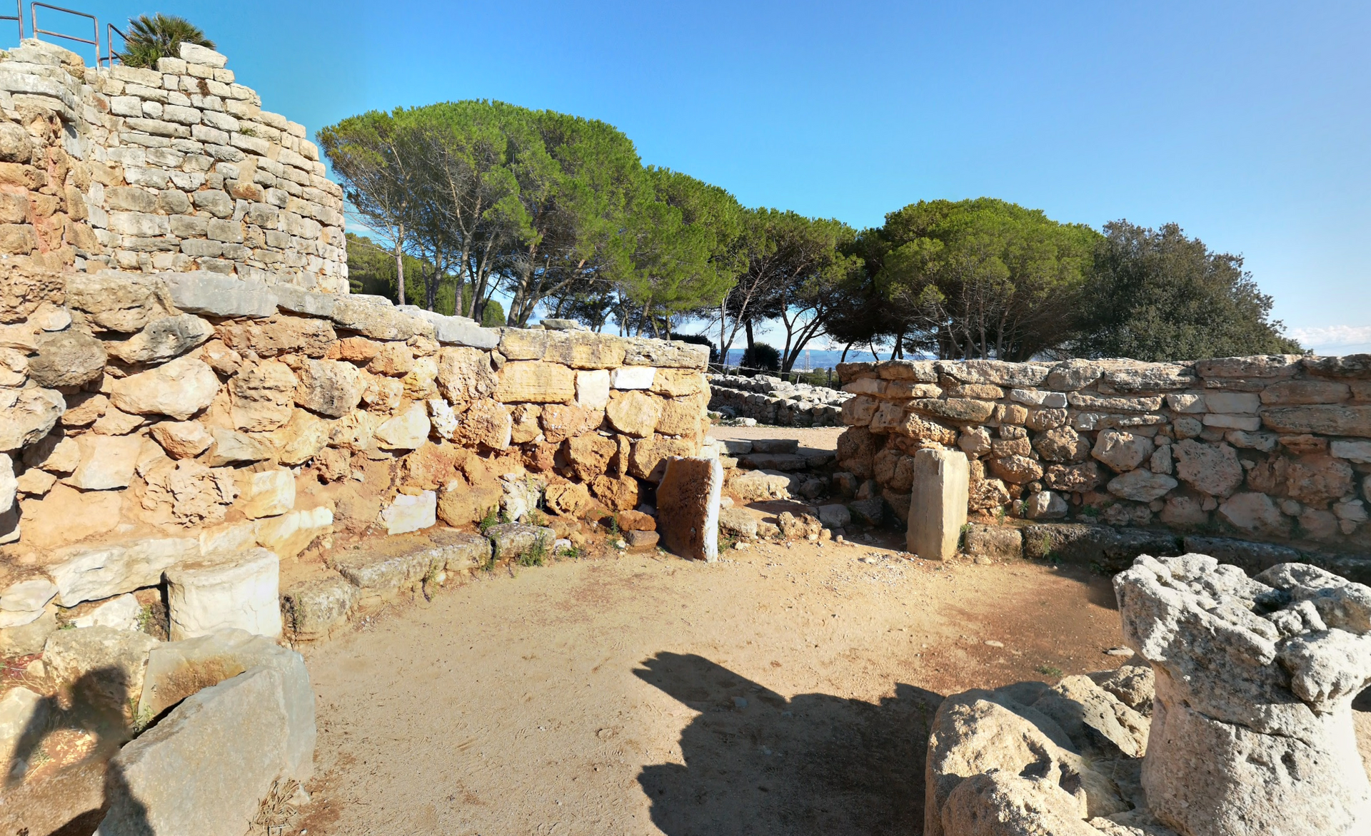 Nuraghi Archaeological Sites by Google Earth