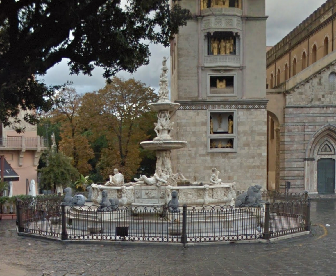 Orion fountain by Google Earth Orion fountain by Google Earth
