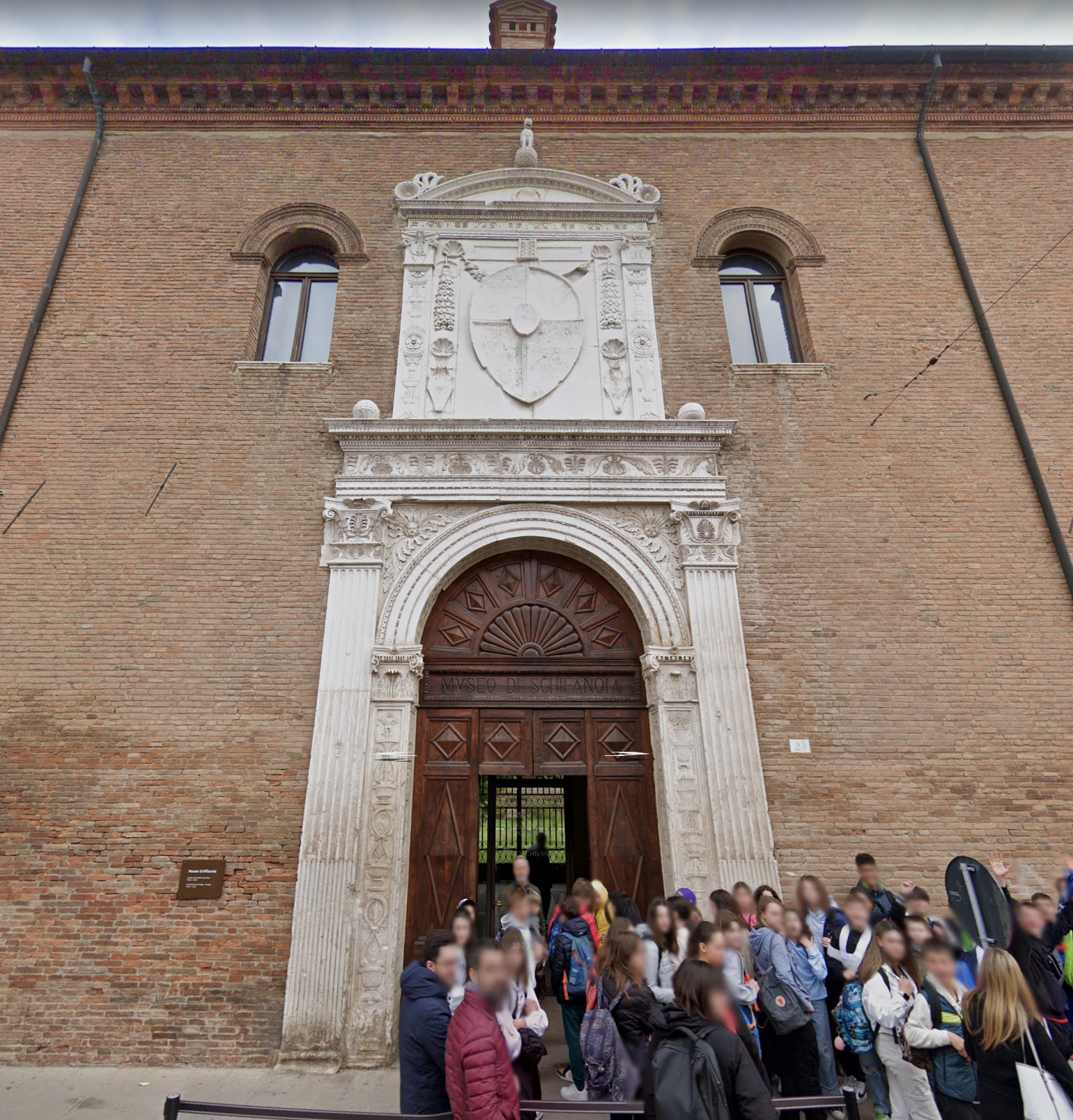 Palazzo Schifanoia by Google Earth