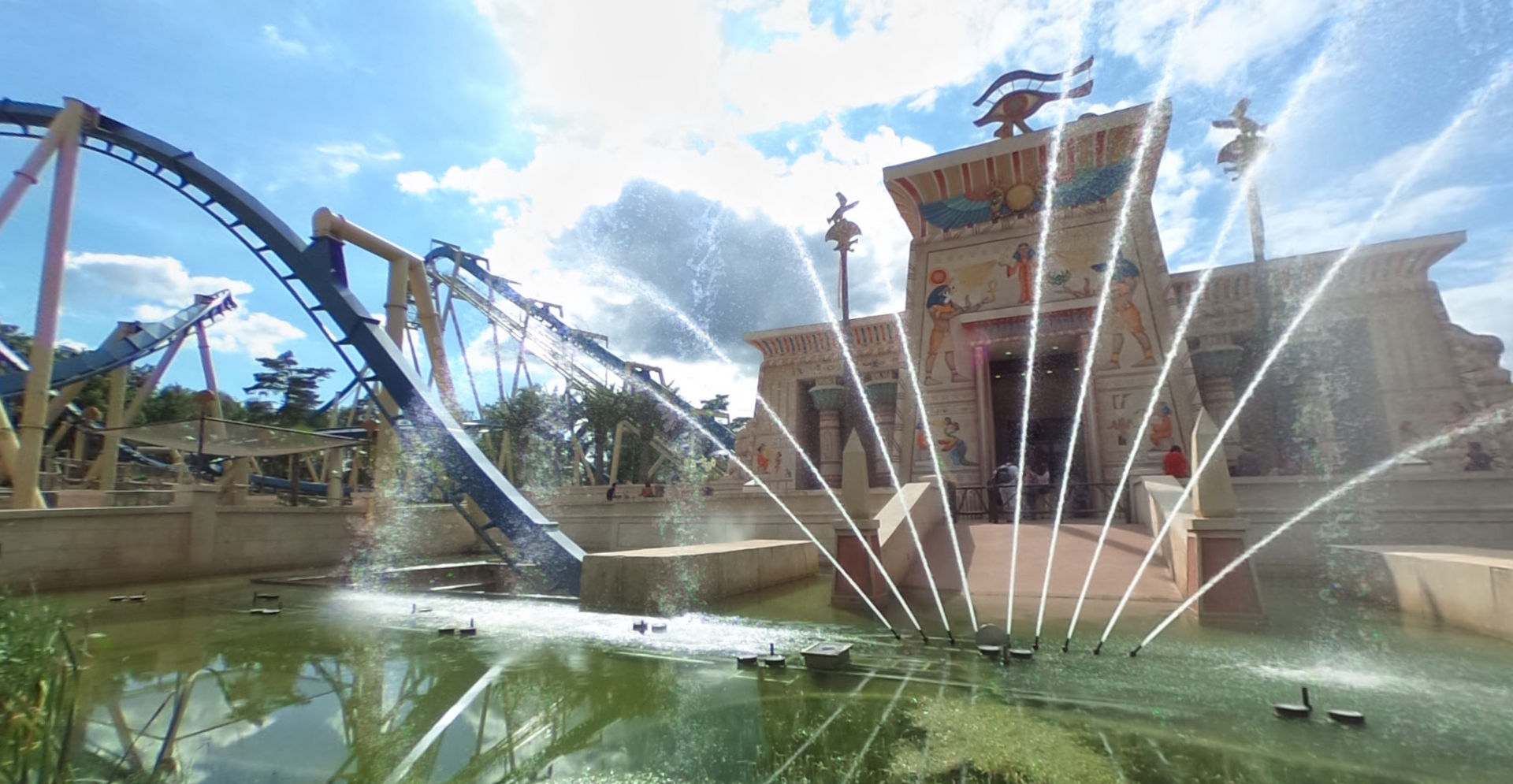Parc Asterix Plailly by Google Earth Parc Asterix Plailly by Google Earth