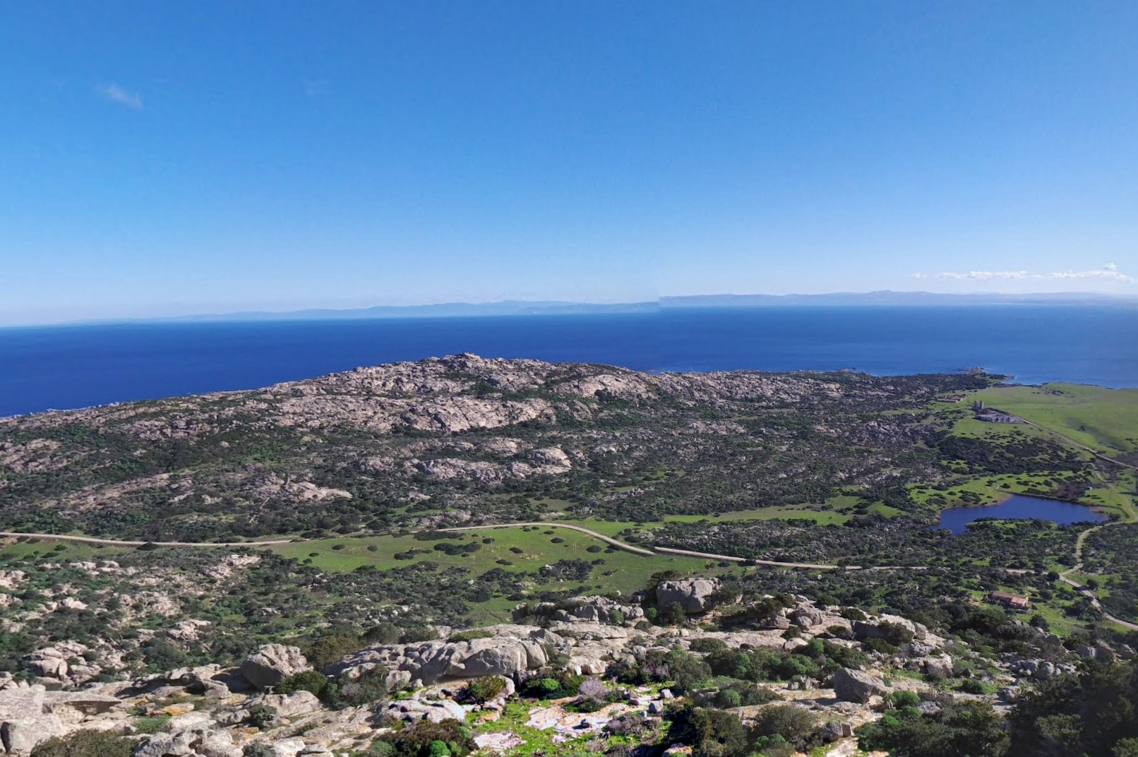 Parco dell'Asinara by Google Earth