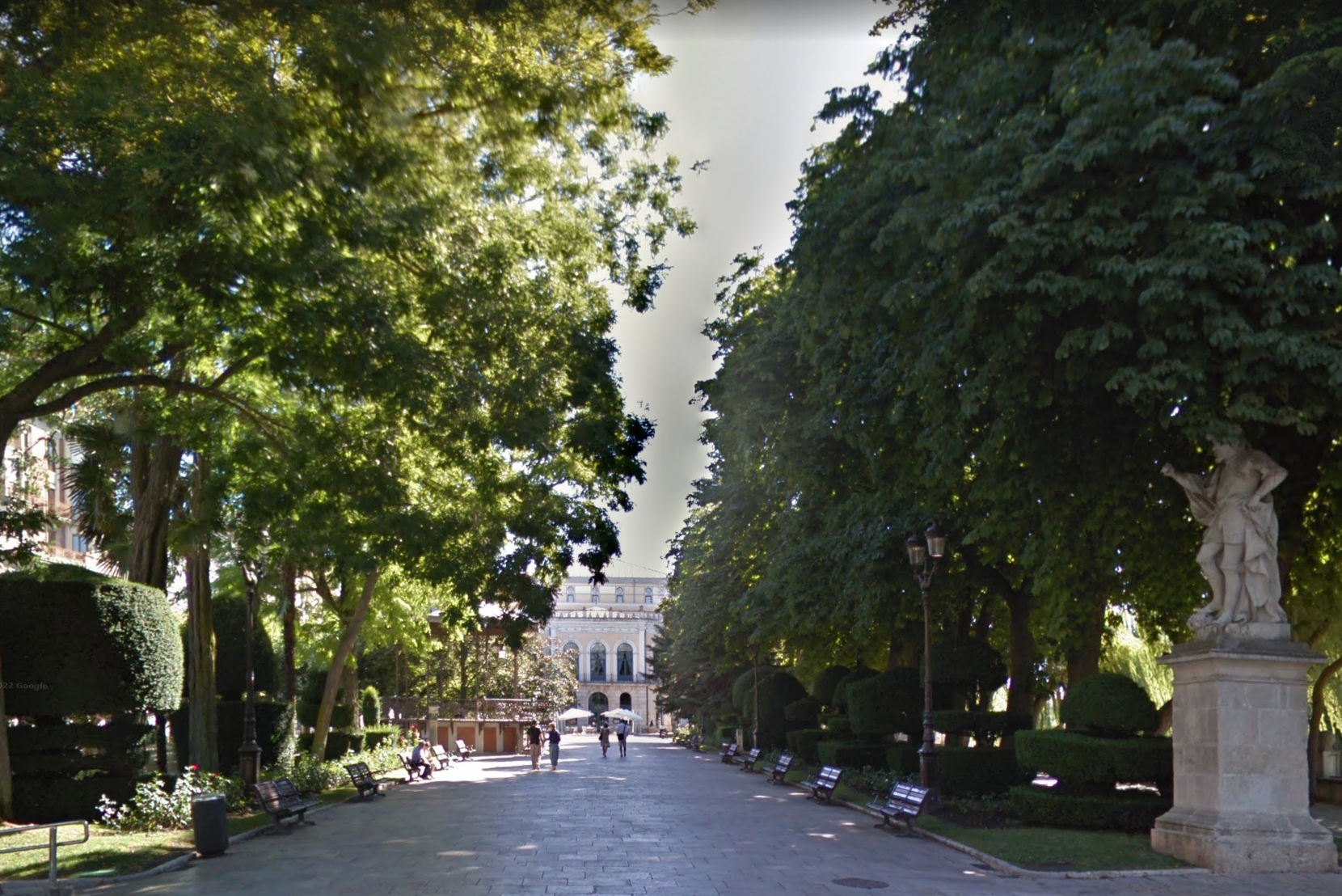 Paseo del Espolon by Google Earth Paseo del Espolon by Google Earth