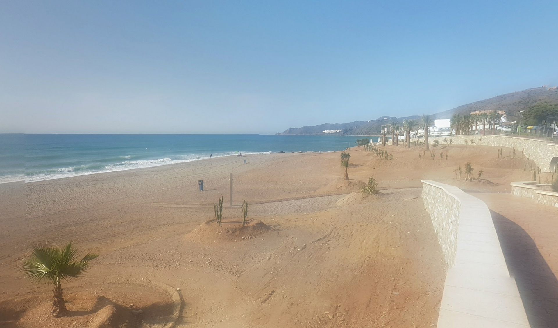 Playa del Lance Nuevo by Google Earth Playa del Lance Nuevo by Google Earth