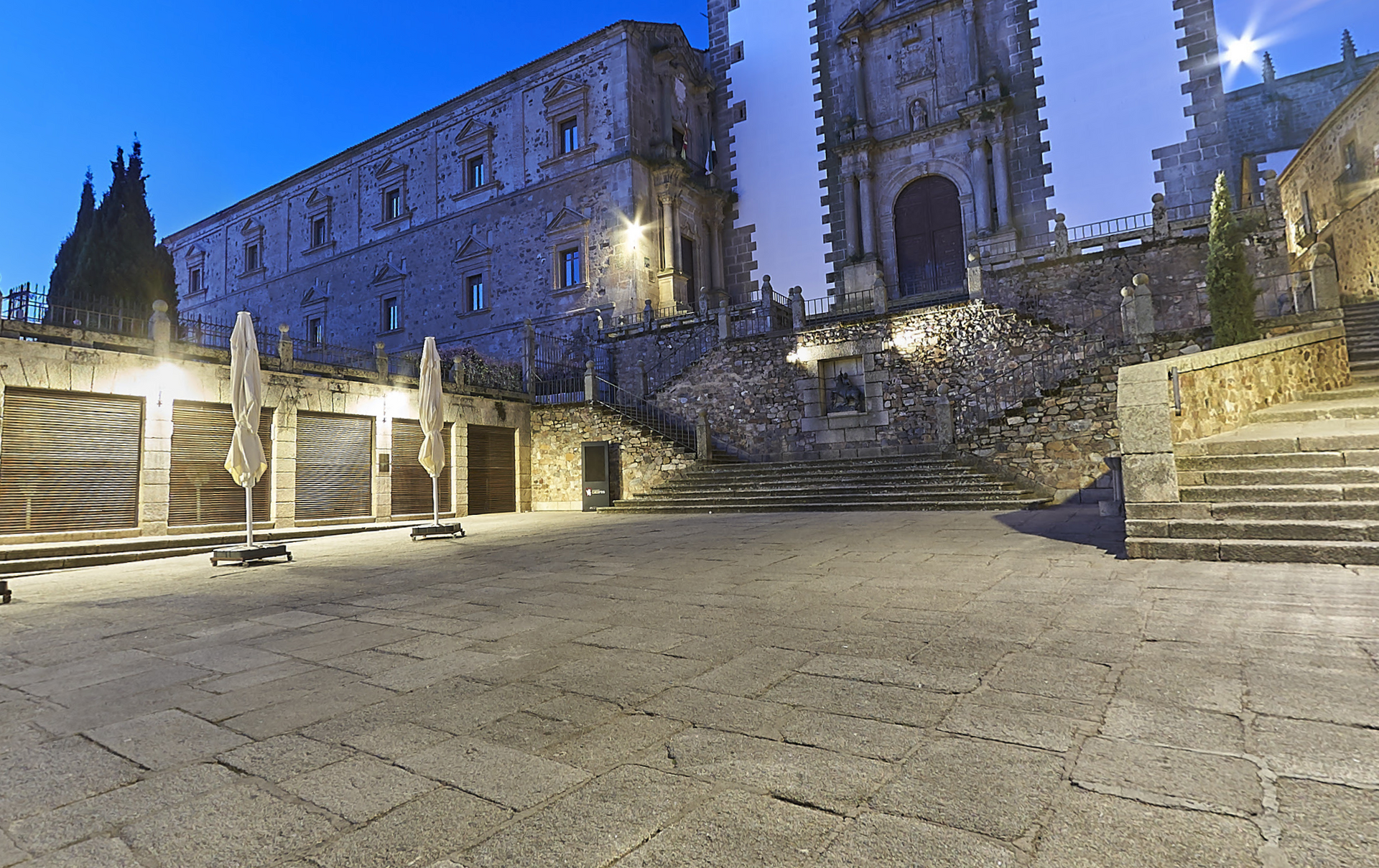 Plaza de San Jorge by Google Earth