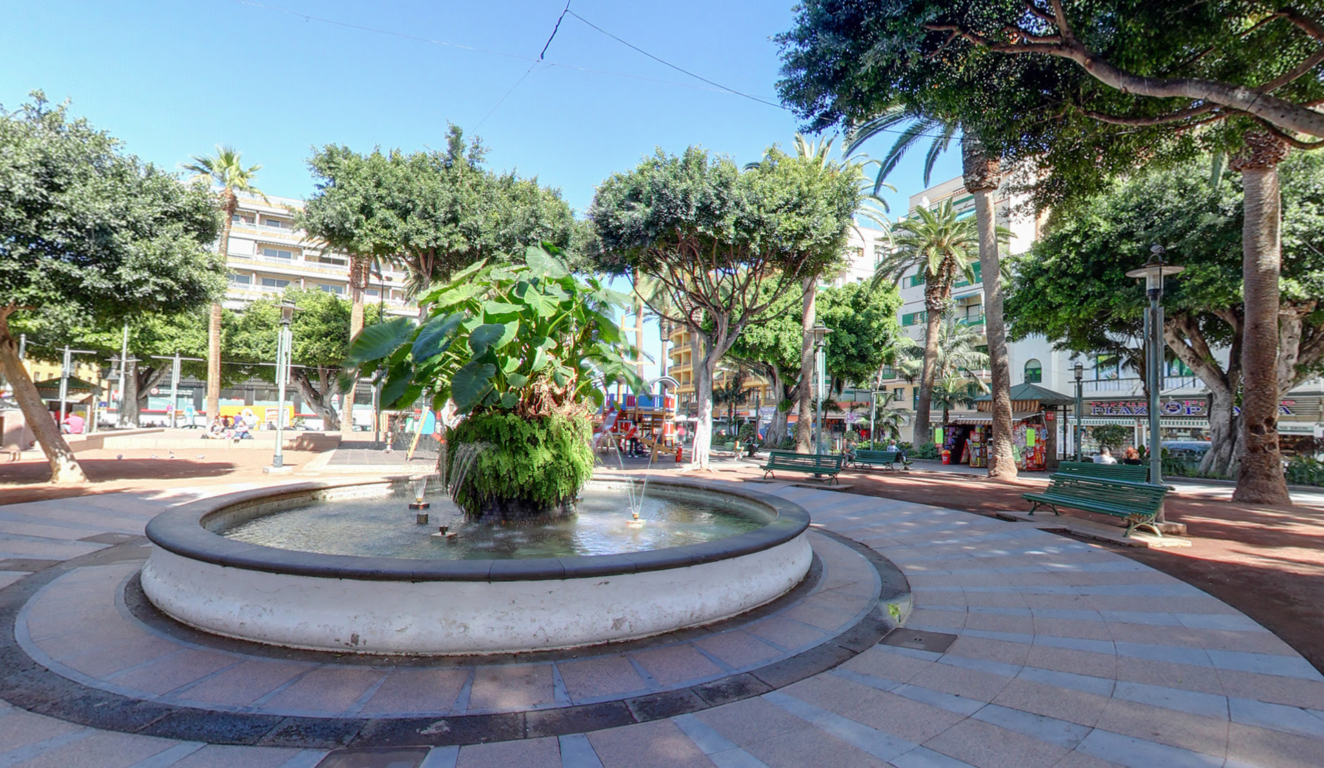 Plaza del Charco by Google Earth