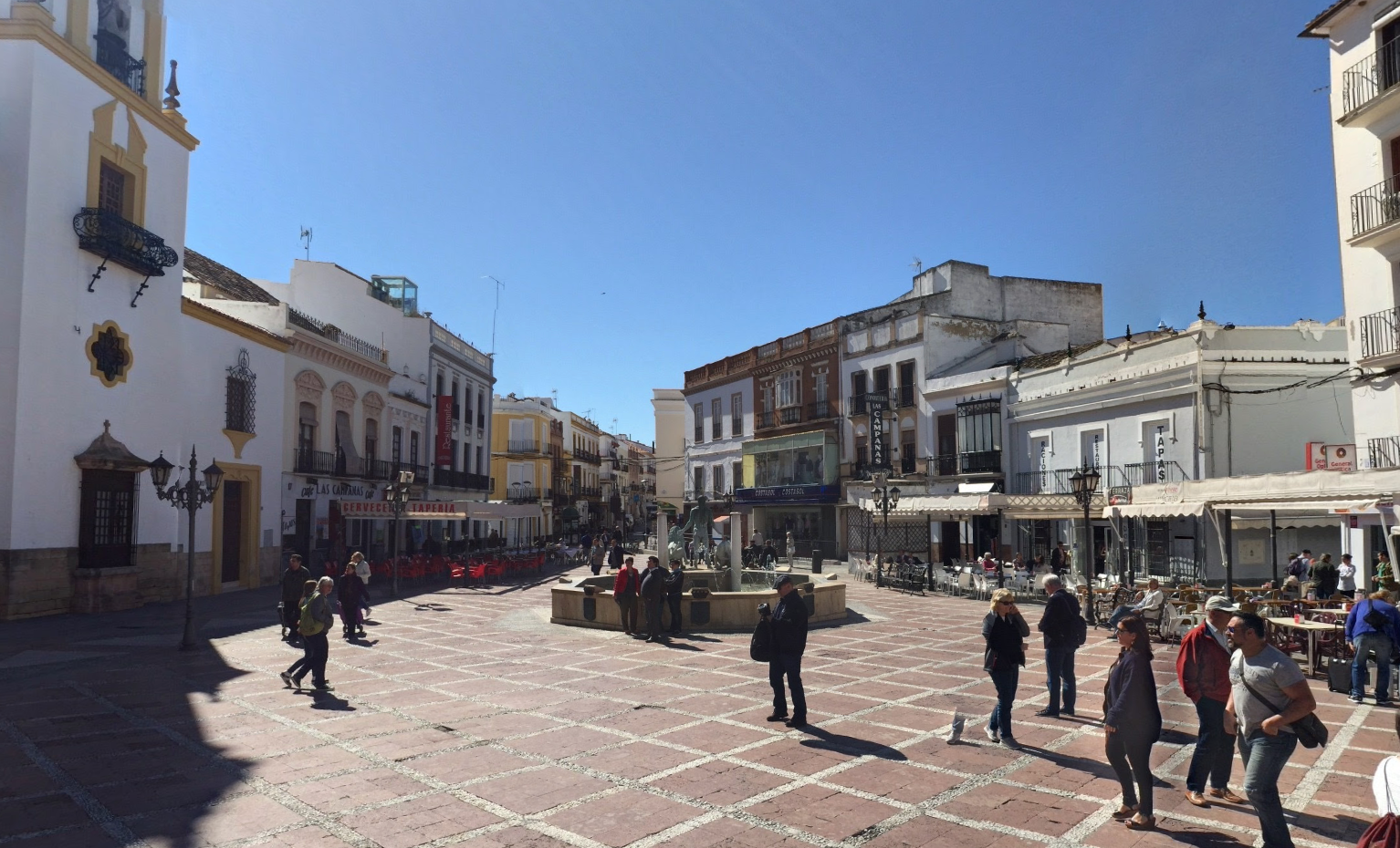 Plaza del Socorro by Google Earth Plaza del Socorro by Google Earth