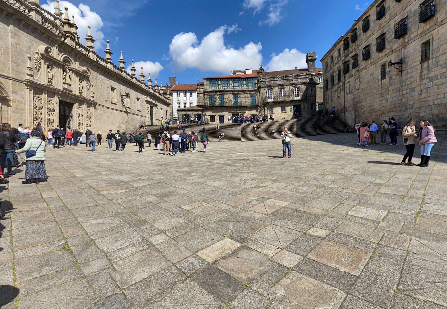 Praza da Quintana de Vivos by Google Earth