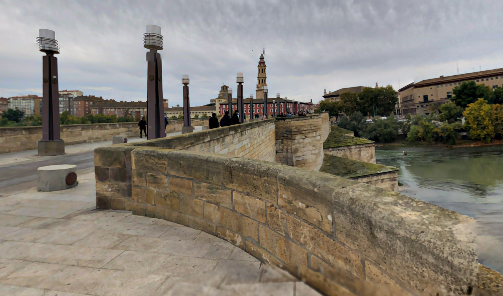 Puente de Piedra by Google Earth Puente de Piedra by Google Earth