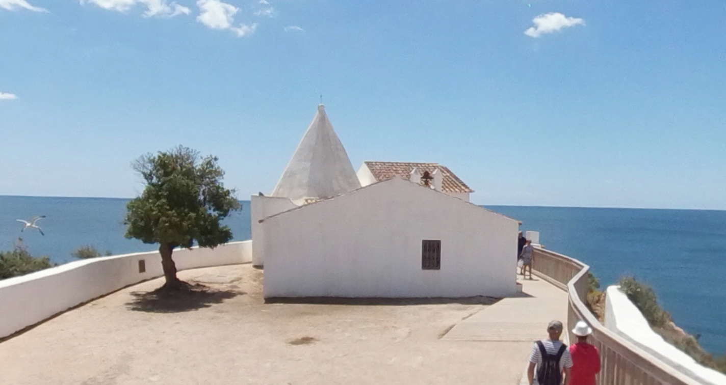Senhora da Rocha Chapel by Google Earth Senhora da Rocha Chapel by Google Earth