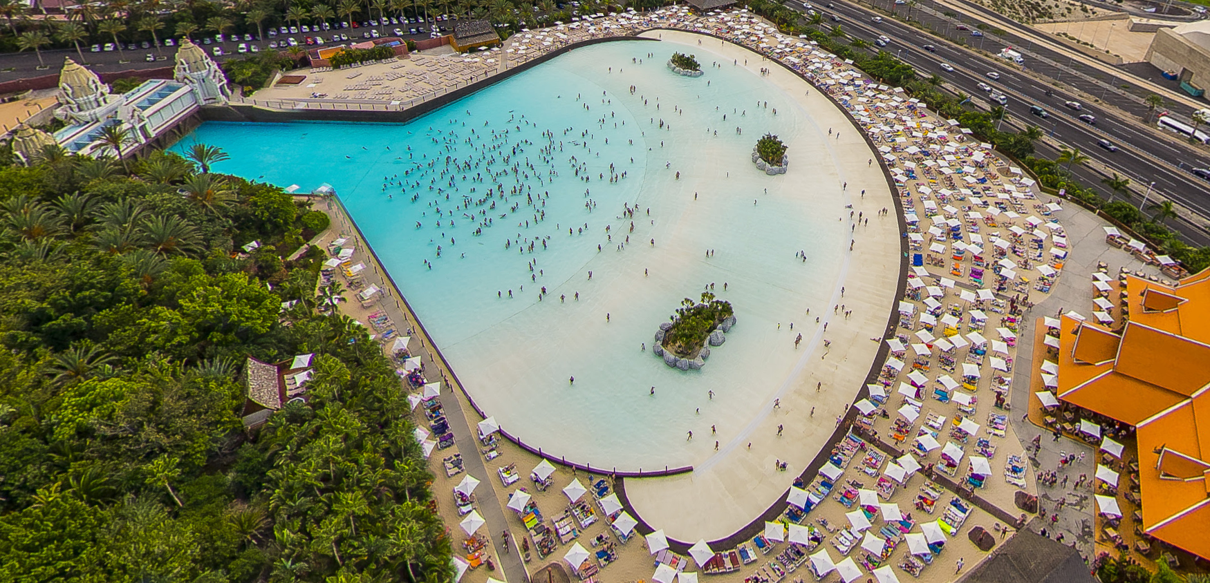 Siam Park by Google Earth Siam Park by Google Earth