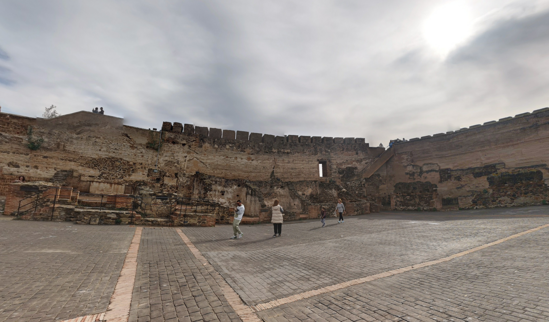 Sohail Castle by Google Earth Sohail Castle by Google Earth