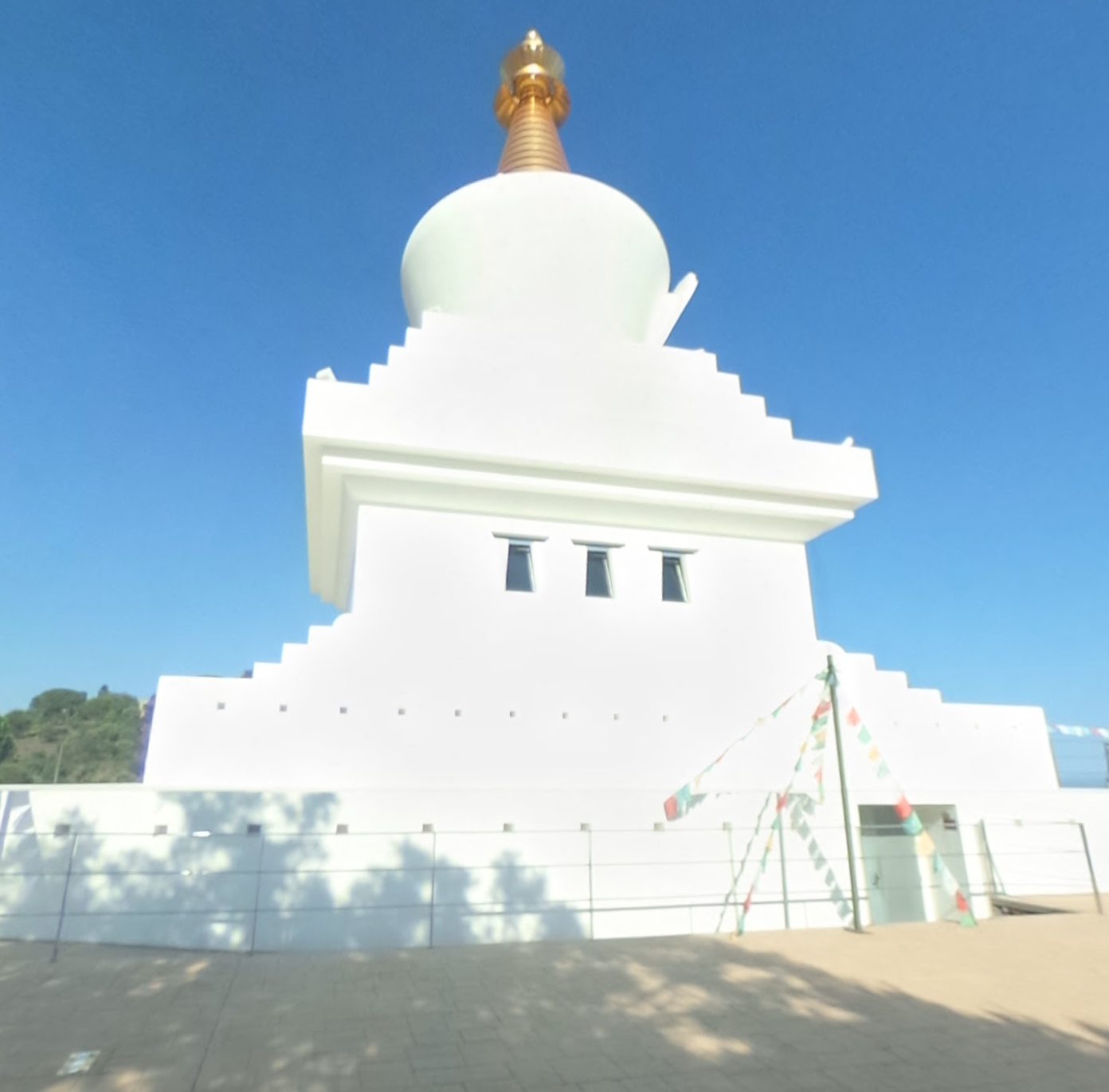 Stupa of Enlightenment Benalmádena by Google Earth Stupa of Enlightenment Benalmádena by Google Earth