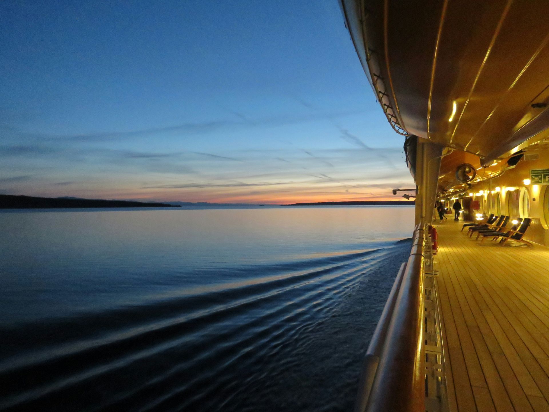 Sunset cruising Sunset cruising