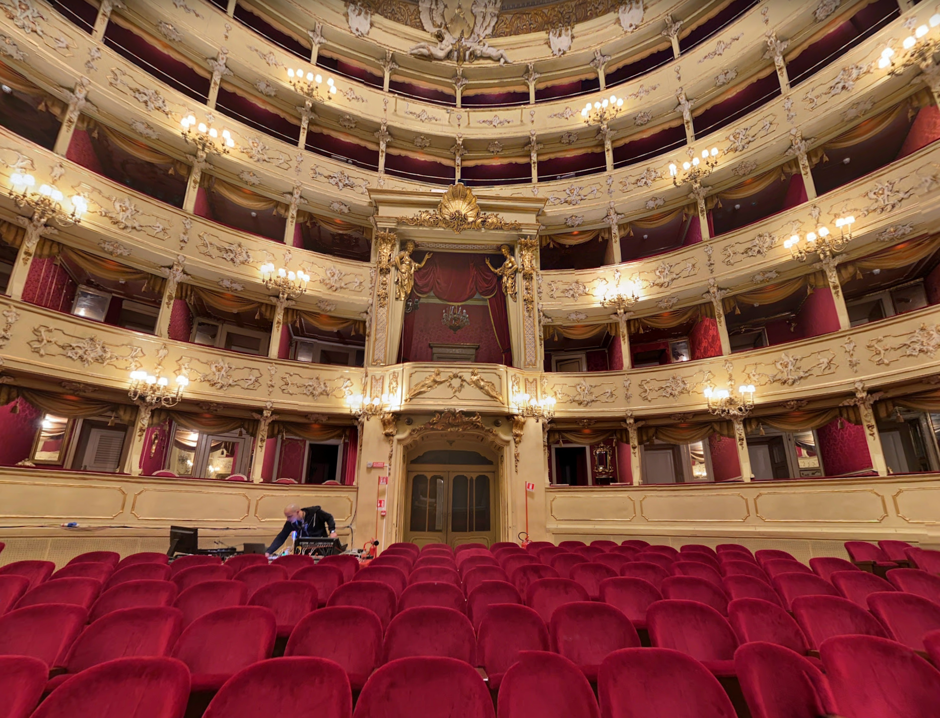Teatro Sociale by Google Earth Teatro Sociale by Google Earth