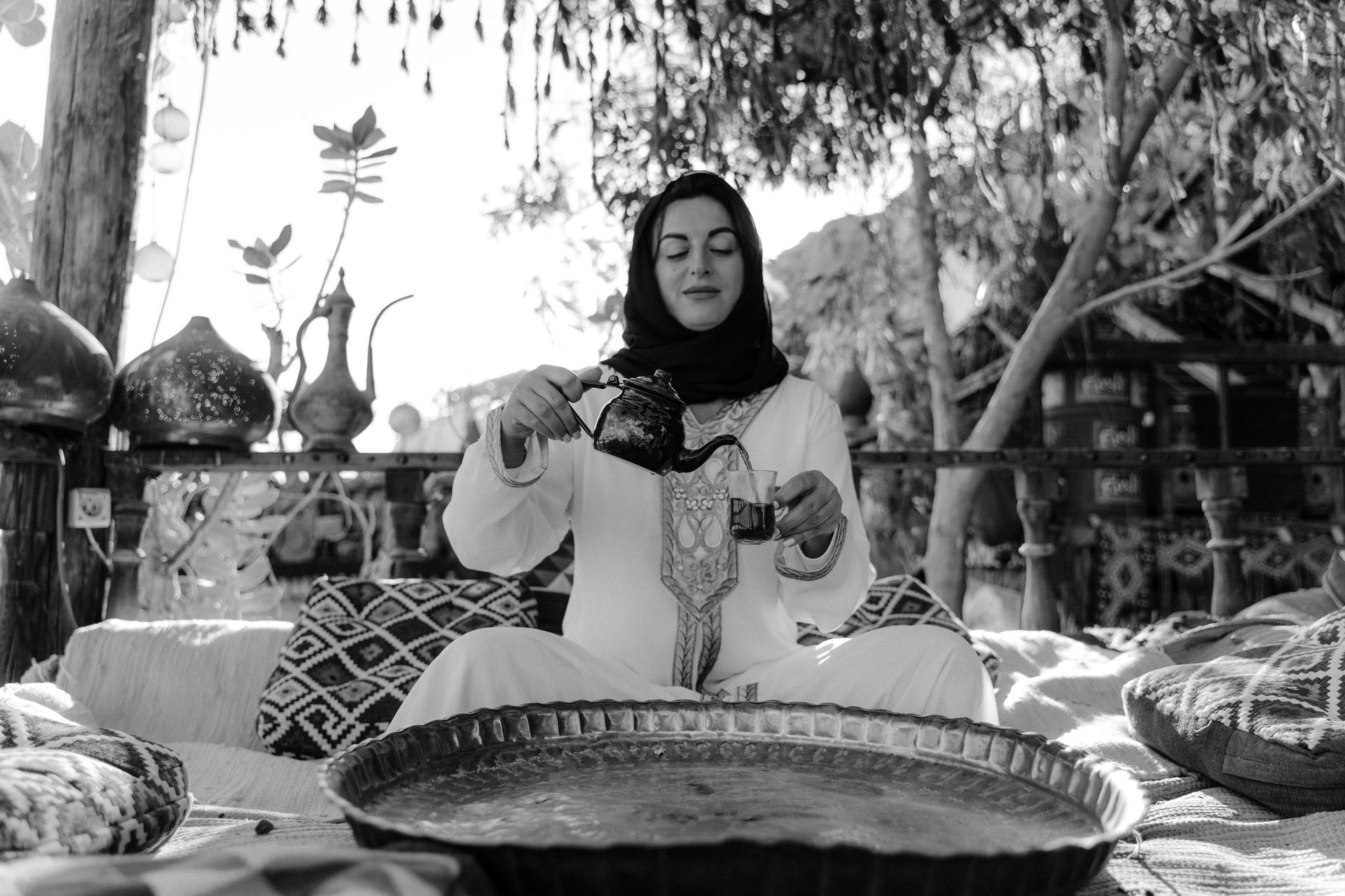 The Arab Tea Houses