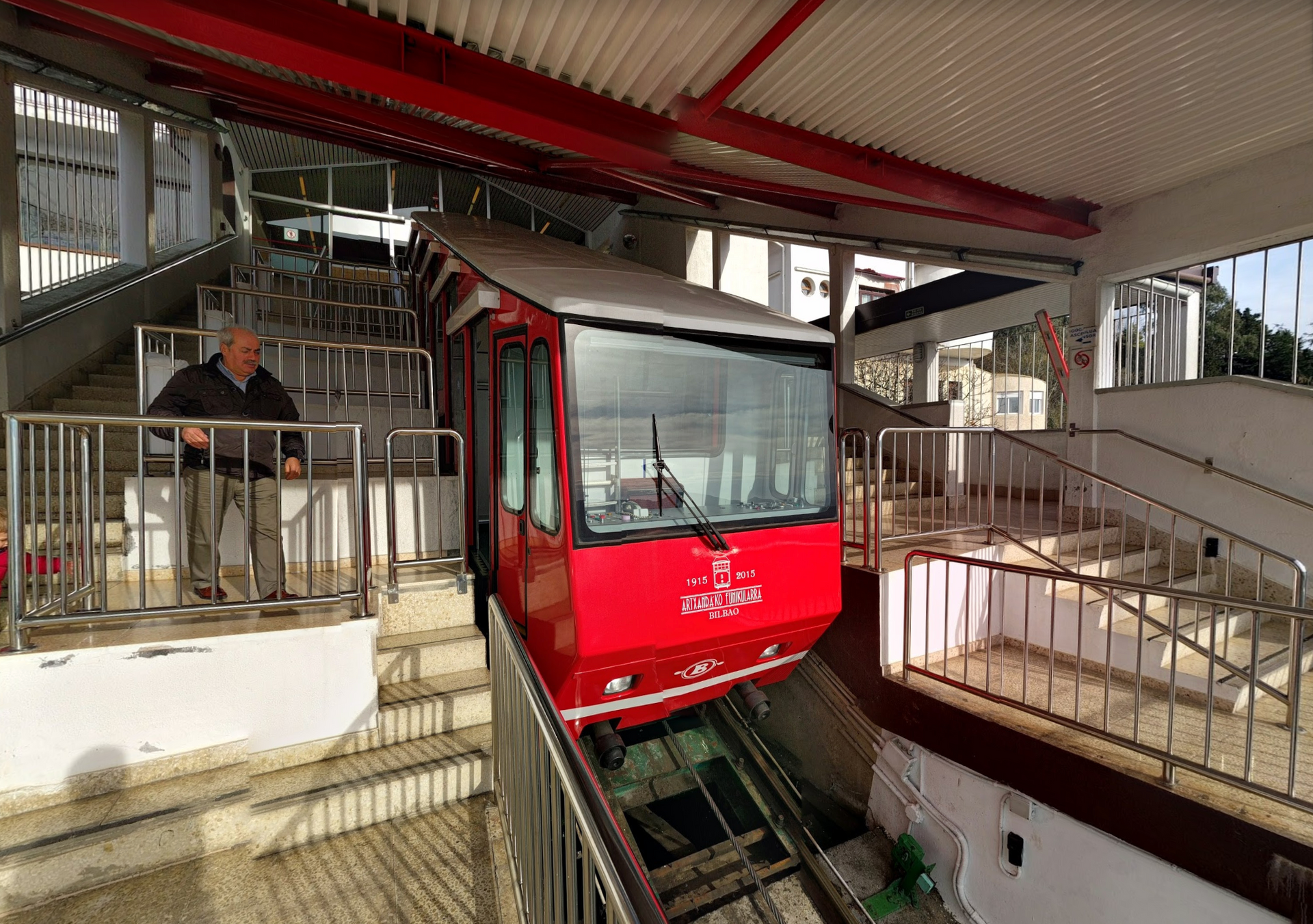 The Artxanda Funicular in Bilbao by Google Earth The Artxanda Funicular in Bilbao by Google Earth