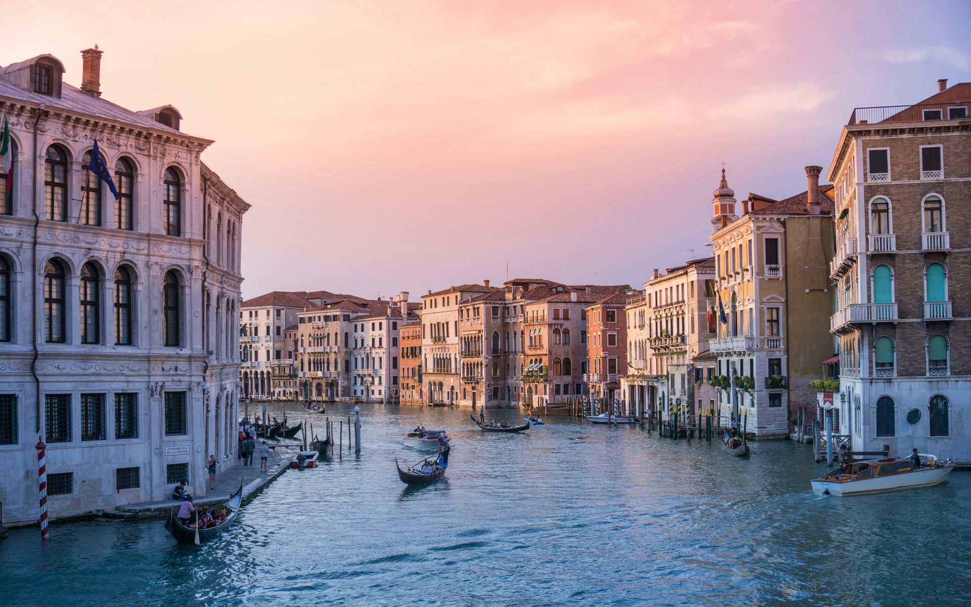 The Grand Canal, Venice The Grand Canal, Venice