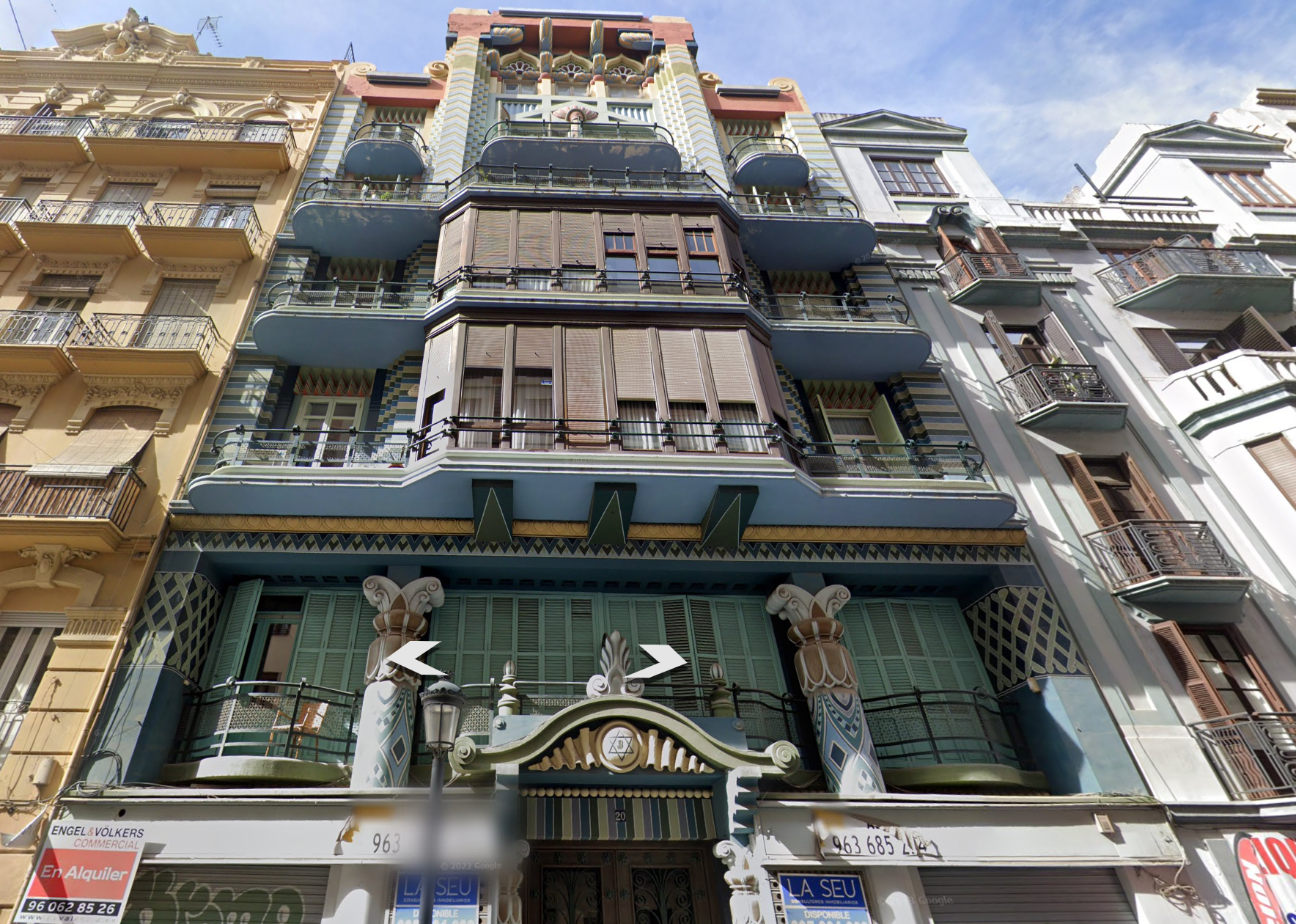 The Jewish House by Google Earth