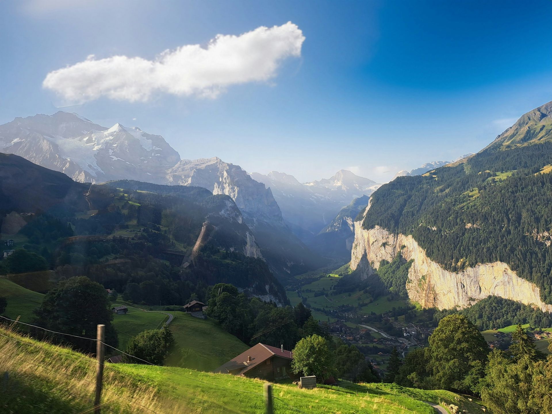 The Lauterbrunnen Valley The Lauterbrunnen Valley